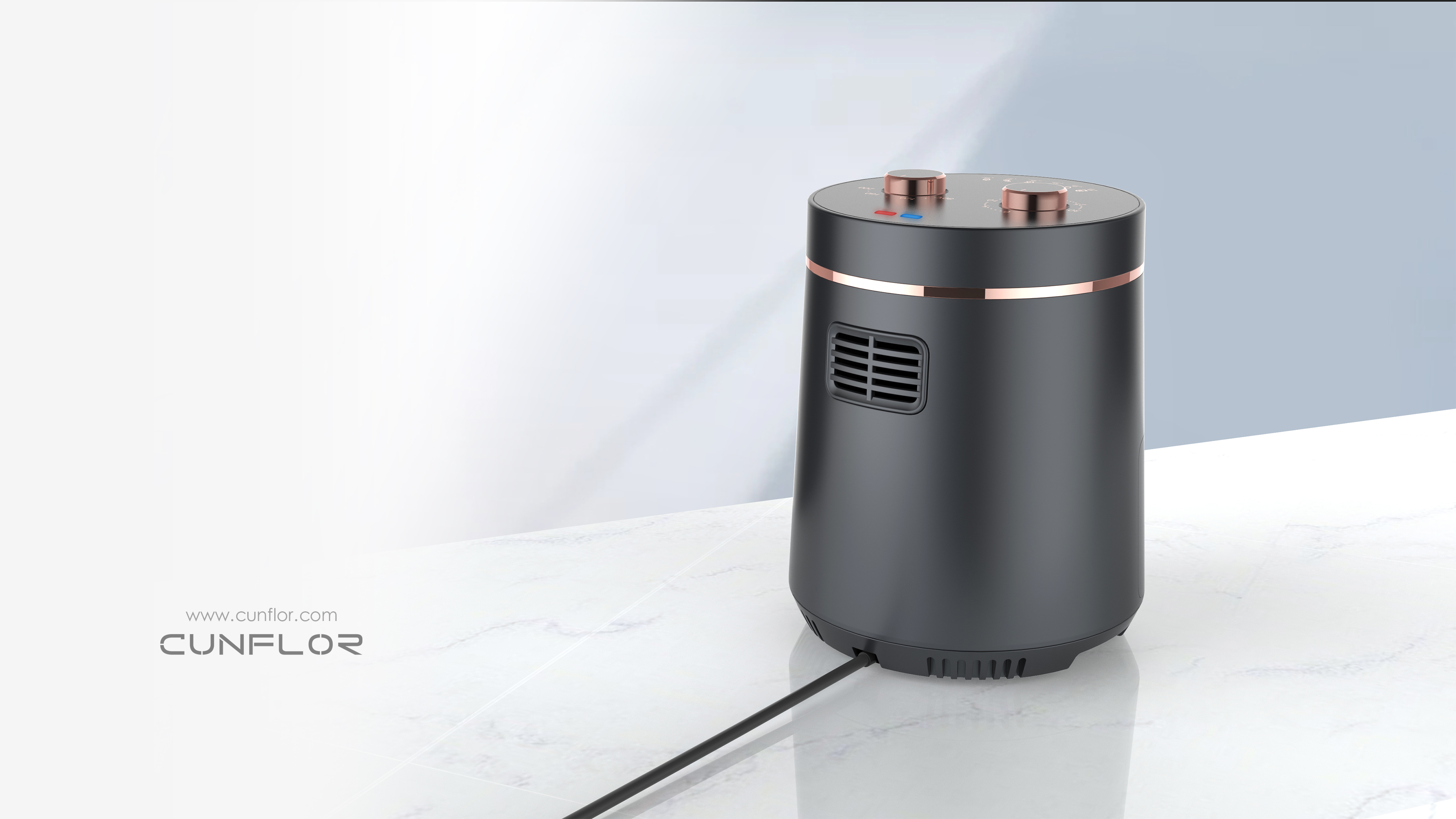 household electrical appliances，Air fryer，Kitchen appliances，Appearance design，Fried chicken wings with French fries，