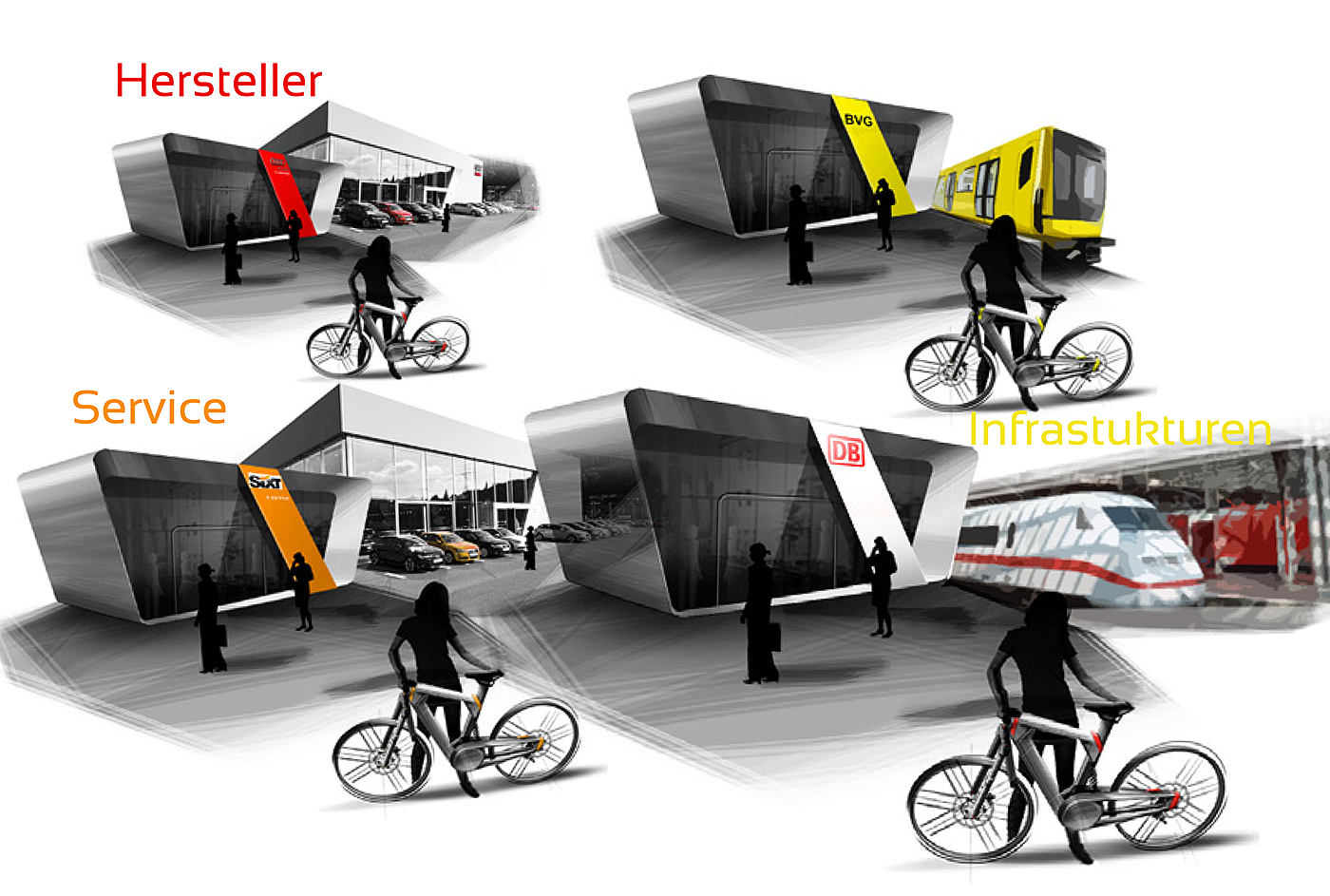 Electric bicycle，Bicycle accessories，vehicle，conceptual design，