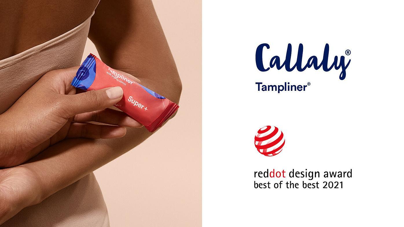 Tampliner ®，Menstrual supplies，Women's products，2021 red dot product design award，