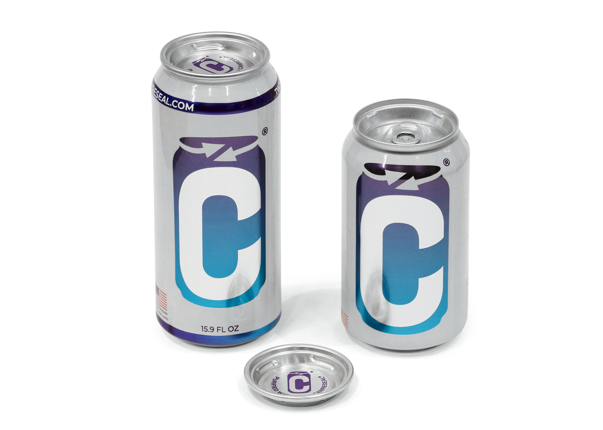CanReseal ®，Resealable beverage can，packing design，2021 red dot product design award，