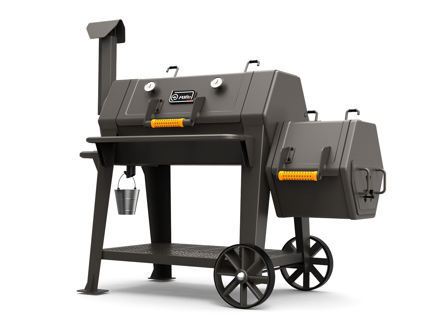 Chen Yi design，grill，Grill grill smoker charco，