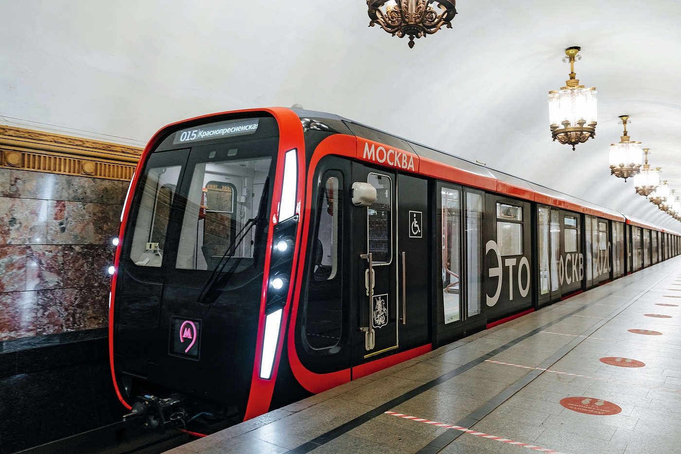 Deina / Moscow 2020，地铁列车，交通工具，2021红点产品设计大奖，