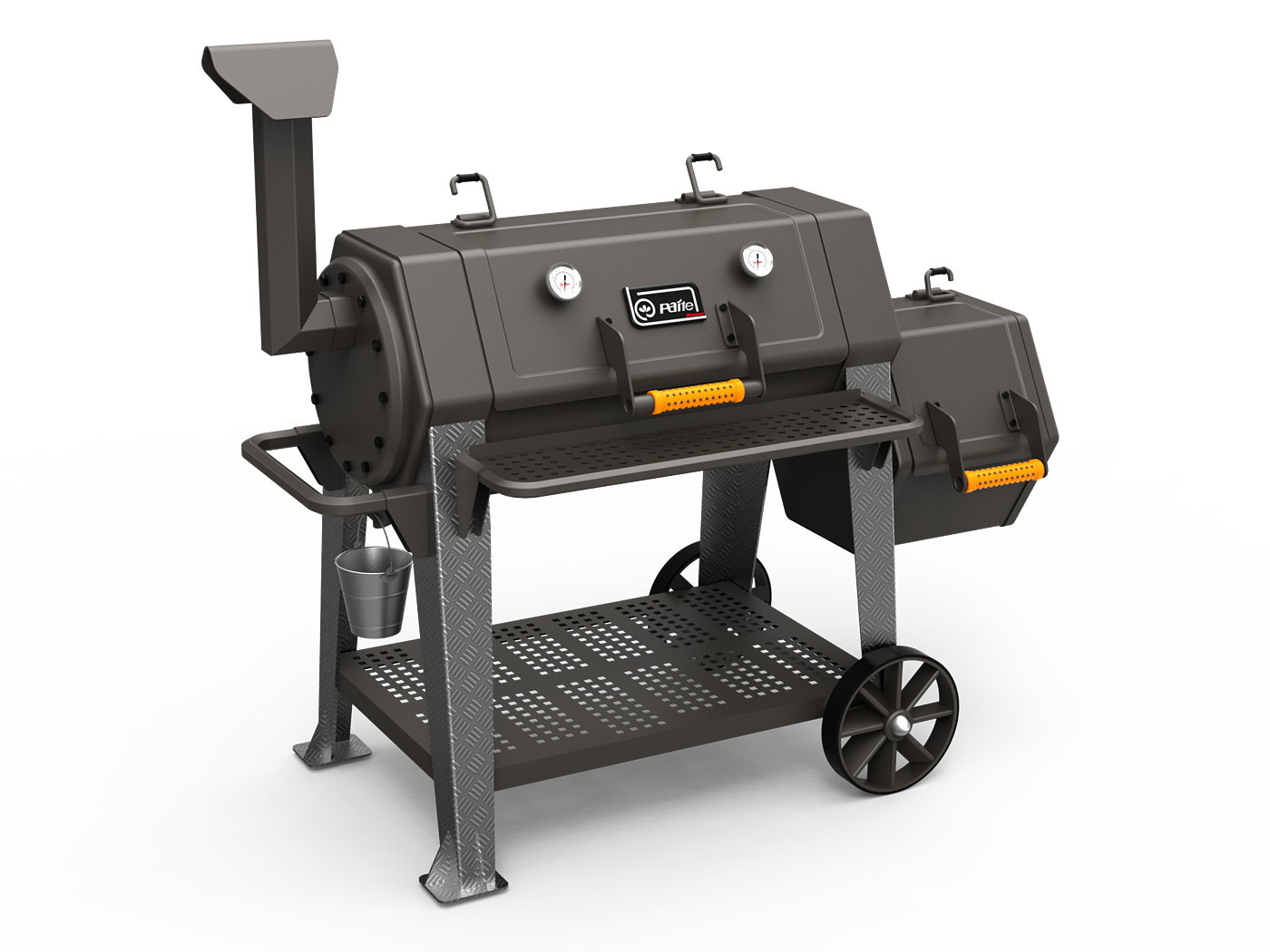 Chen Yi design，grill，Grill grill smoker charco，