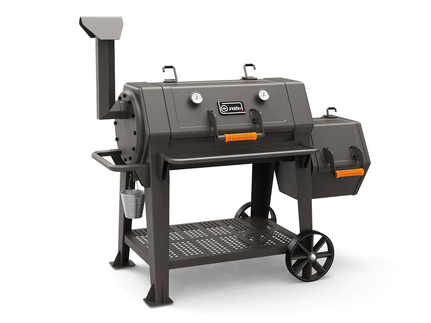 琛意设计，grill，烧烤炉烧烤架烟熏炉charco，