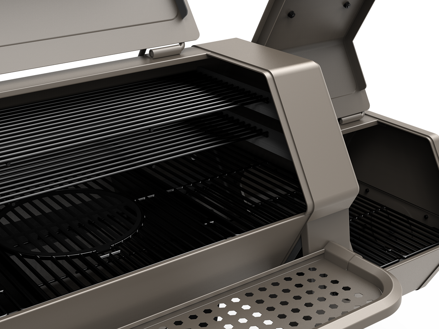 Chen Yi design，grill，Grill grill smoker charco，