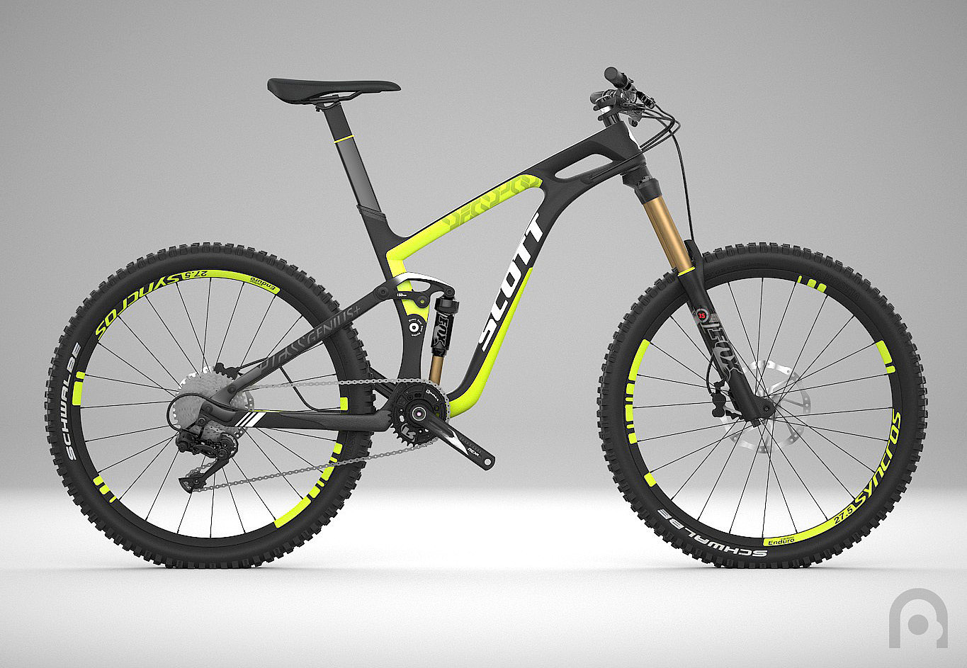 3D modeling，Render，Mountain Bike，