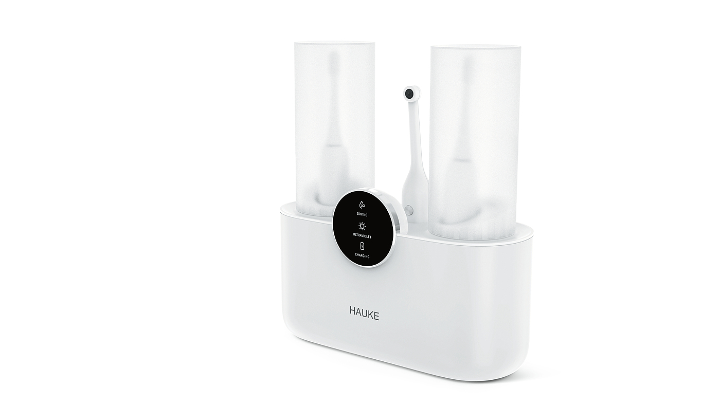 2021 red dot product design award，Oral Health Guard，Electric toothbrush set，