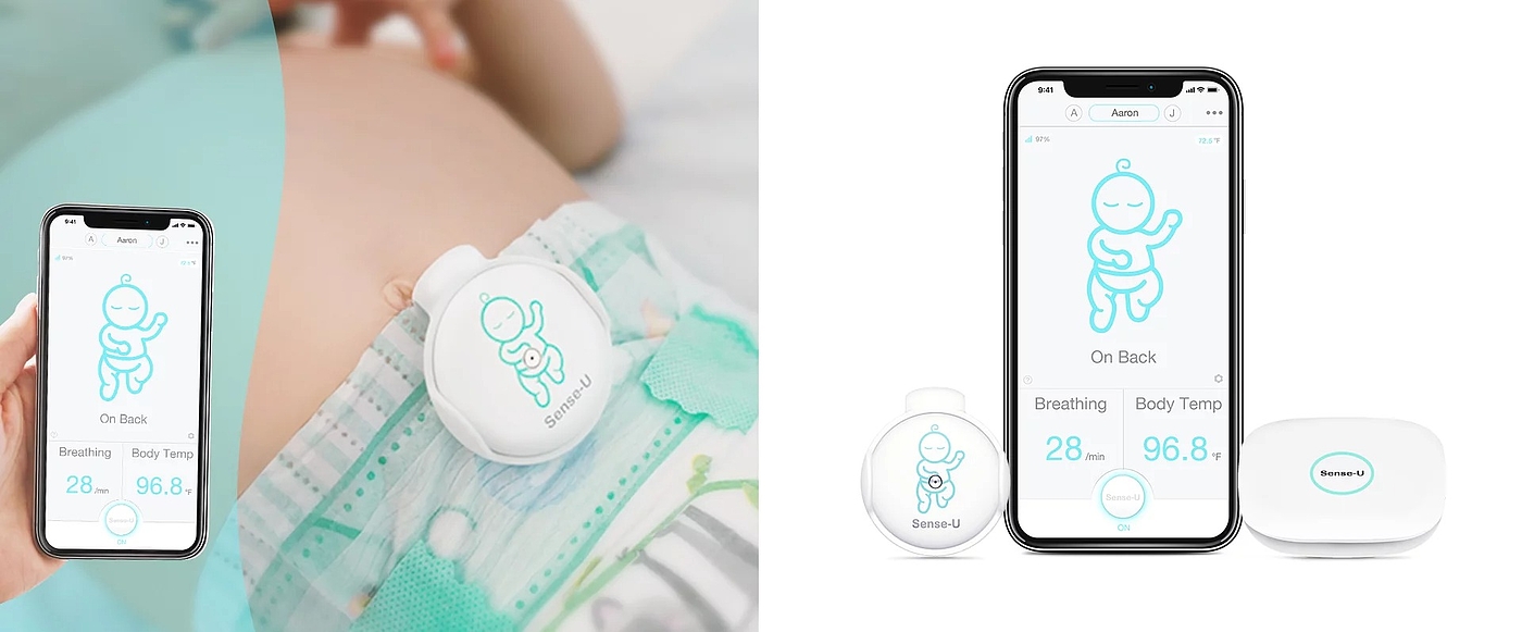 2021红点产品设计大奖，Sense-U Baby Monitor，智能，Sense-U，婴儿监视器，app，