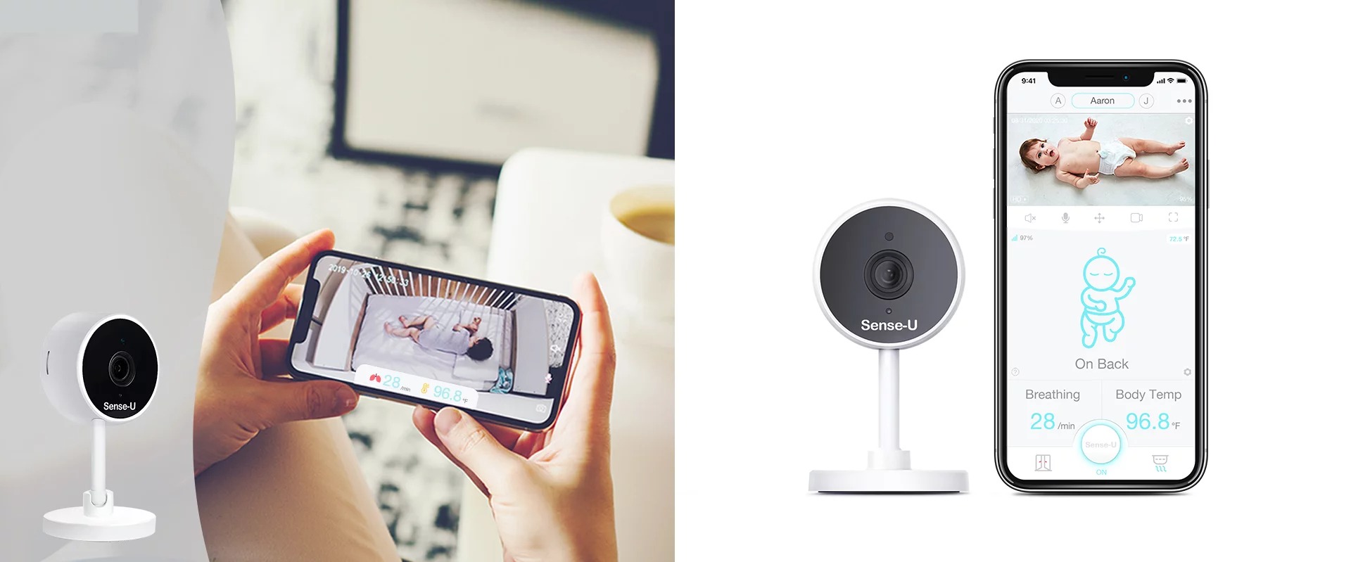 2021 red dot product design award，Sense-U Baby Monitor，intelligence，Sense-U，Baby monitor ，app，