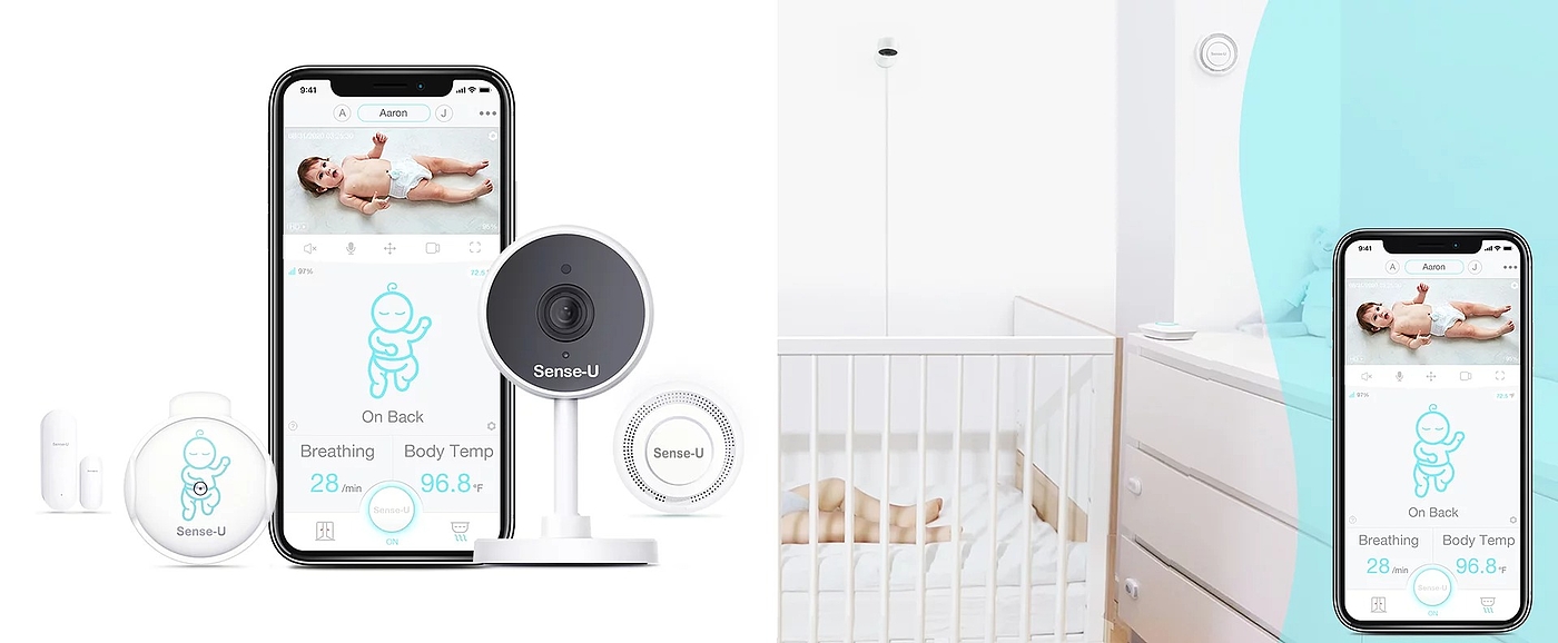 2021红点产品设计大奖，Sense-U Baby Monitor，智能，Sense-U，婴儿监视器，app，