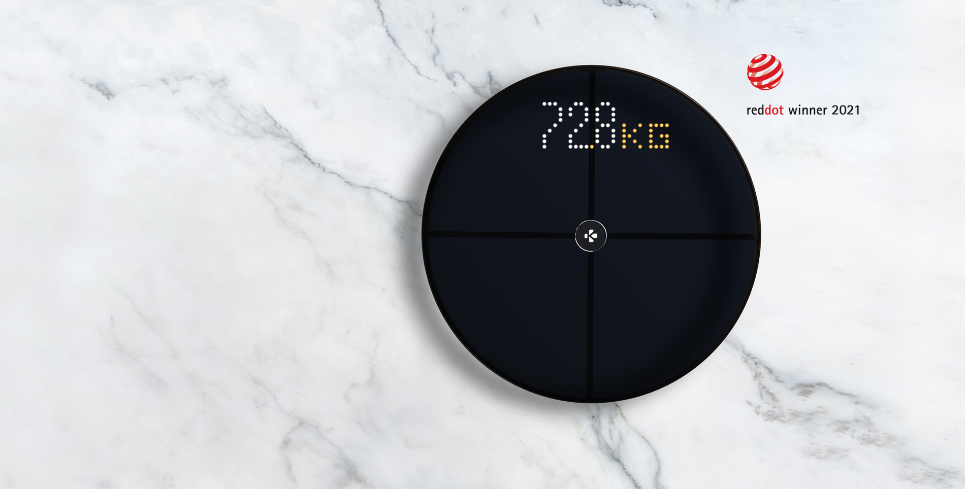 2021 red dot product design award，MyScale，app，wifi，Weighing scale，