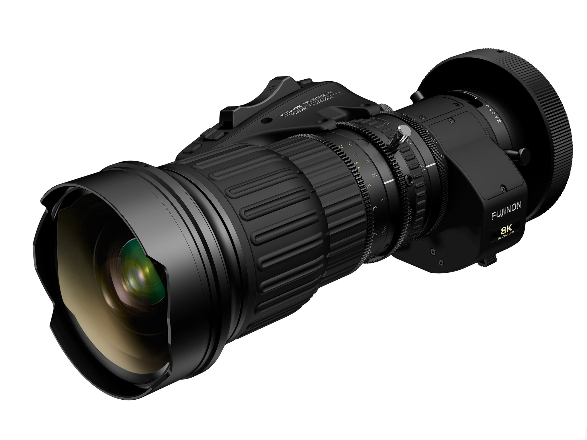 2021 red dot product design award，Fujinon，HP12x7. 6ERD-S9，Broadcast lens，portable，
