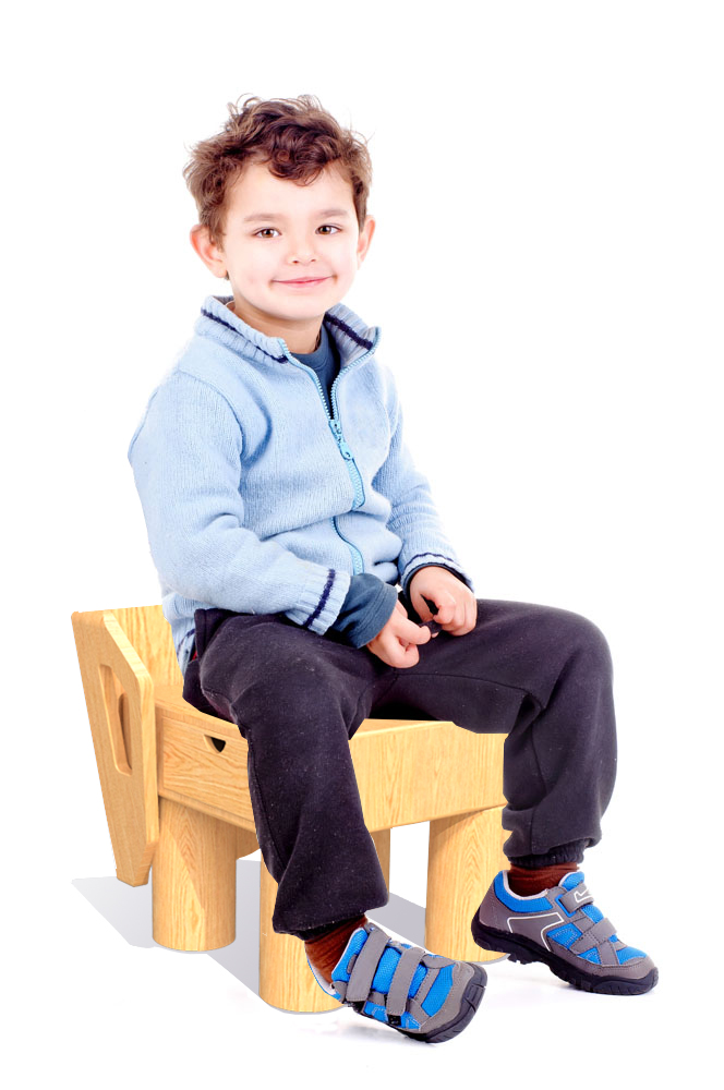 Children's chair design，