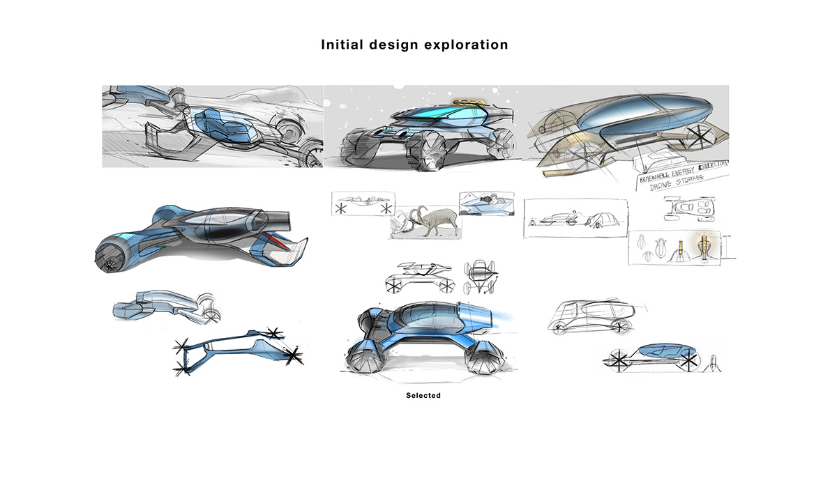 The Alps，Edelweiss，Electric off-road SUV，