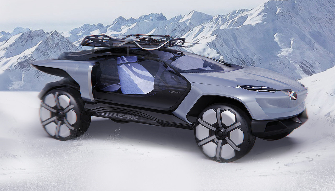 The Alps，Edelweiss，Electric off-road SUV，