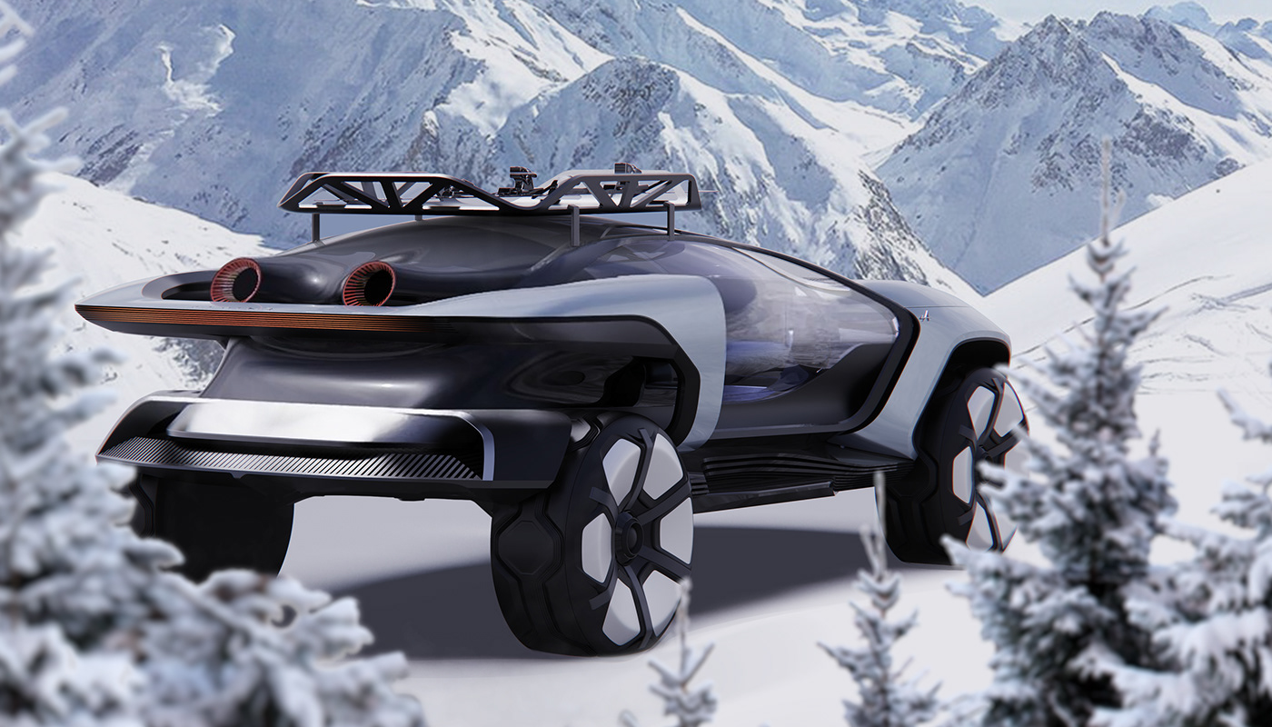 The Alps，Edelweiss，Electric off-road SUV，