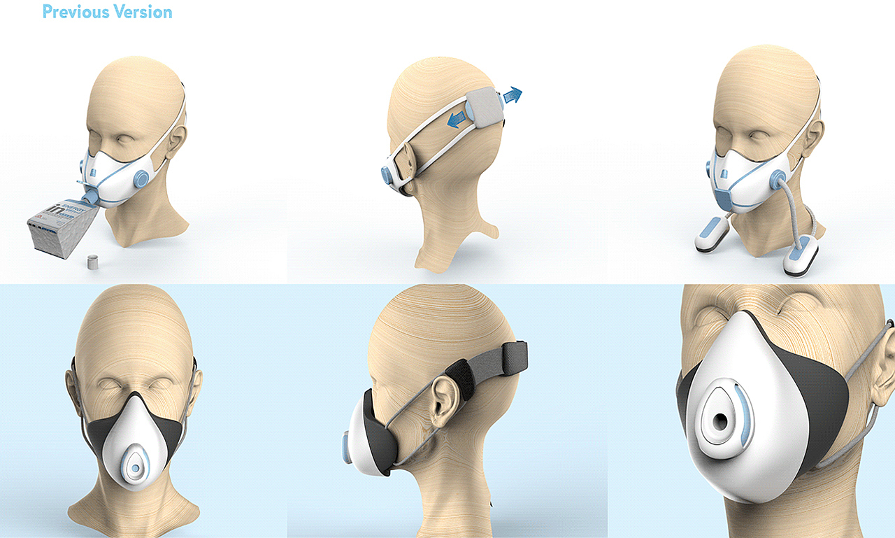 umai，face shield，filter，