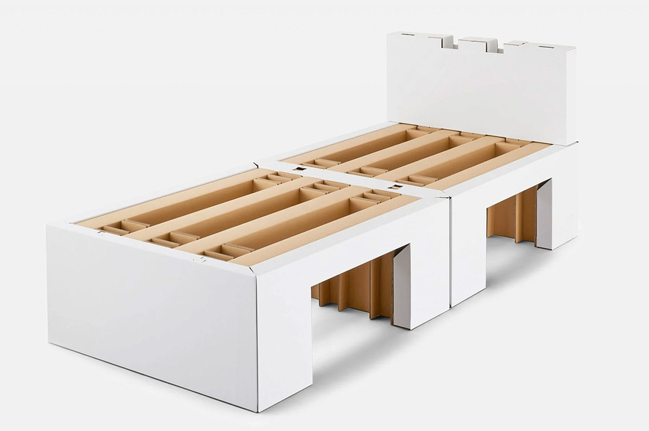 Cardboard bed，Olympic Games，sustainable development，