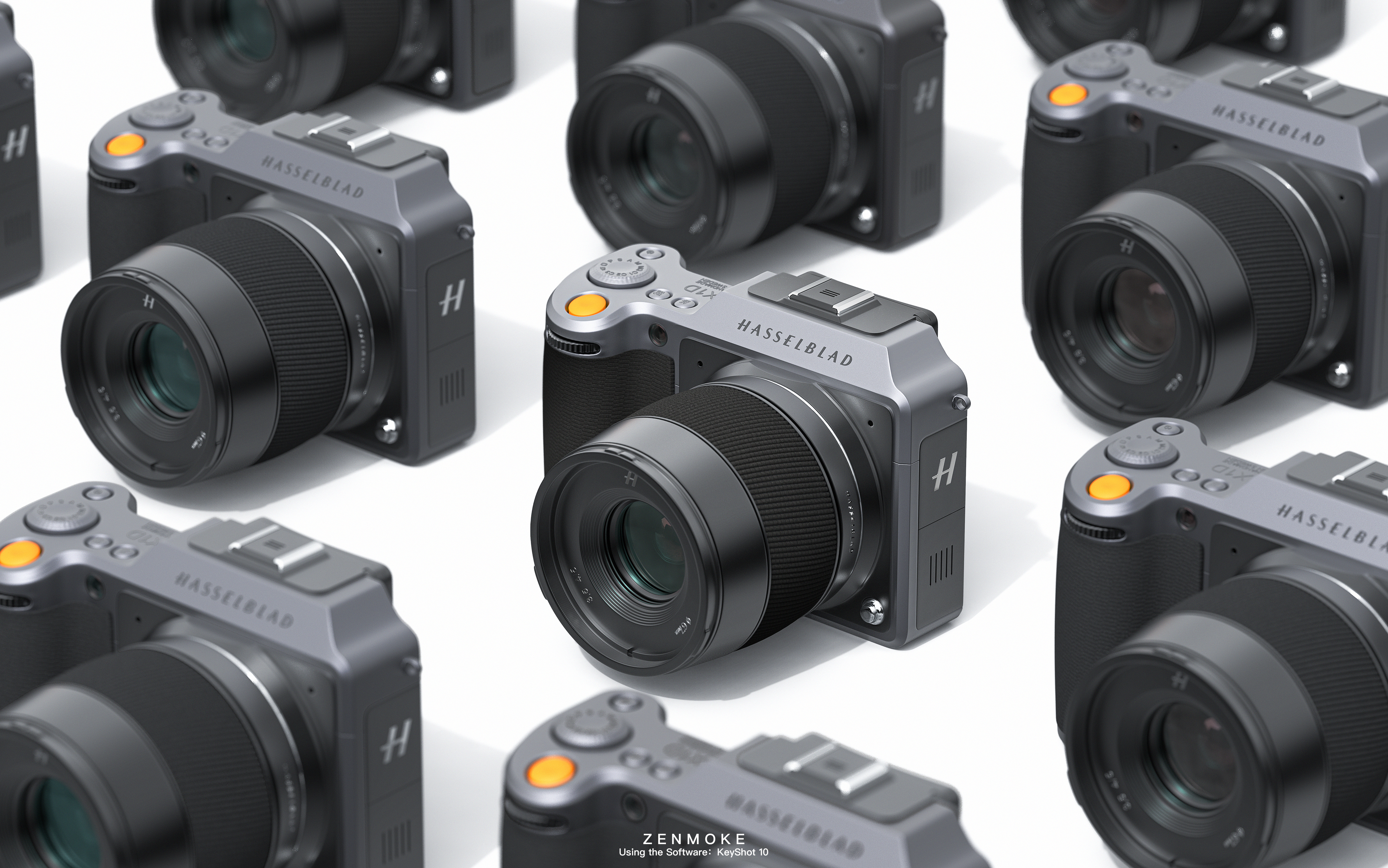 ZENMOKE，keyshot，Keyshot rendering，Render collection，3D rendering，Product rendering，industrial design，product design，