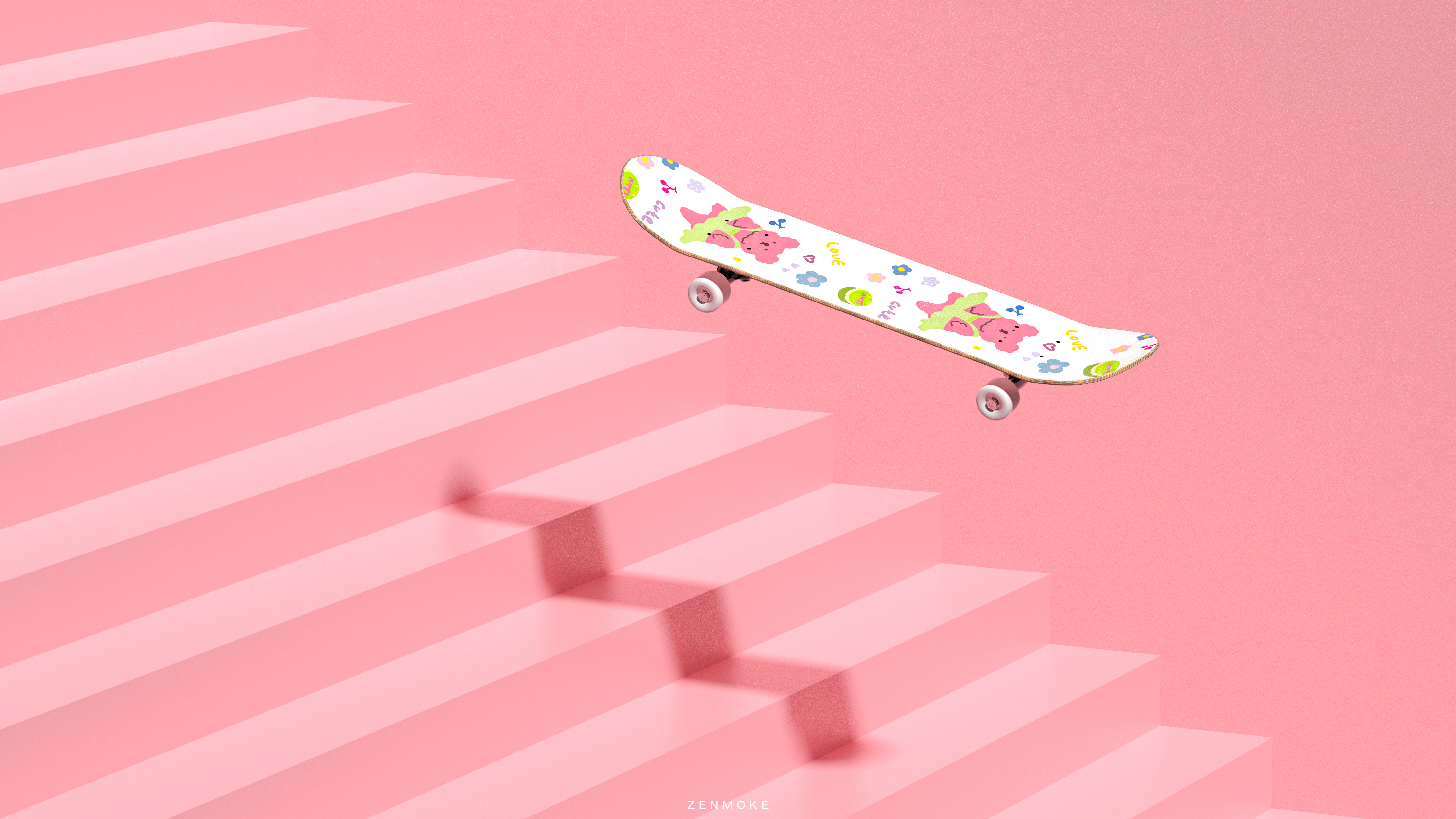 ZENMOKE，keyshot，Keyshot rendering，Render collection，3D rendering，Product rendering，industrial design，product design，