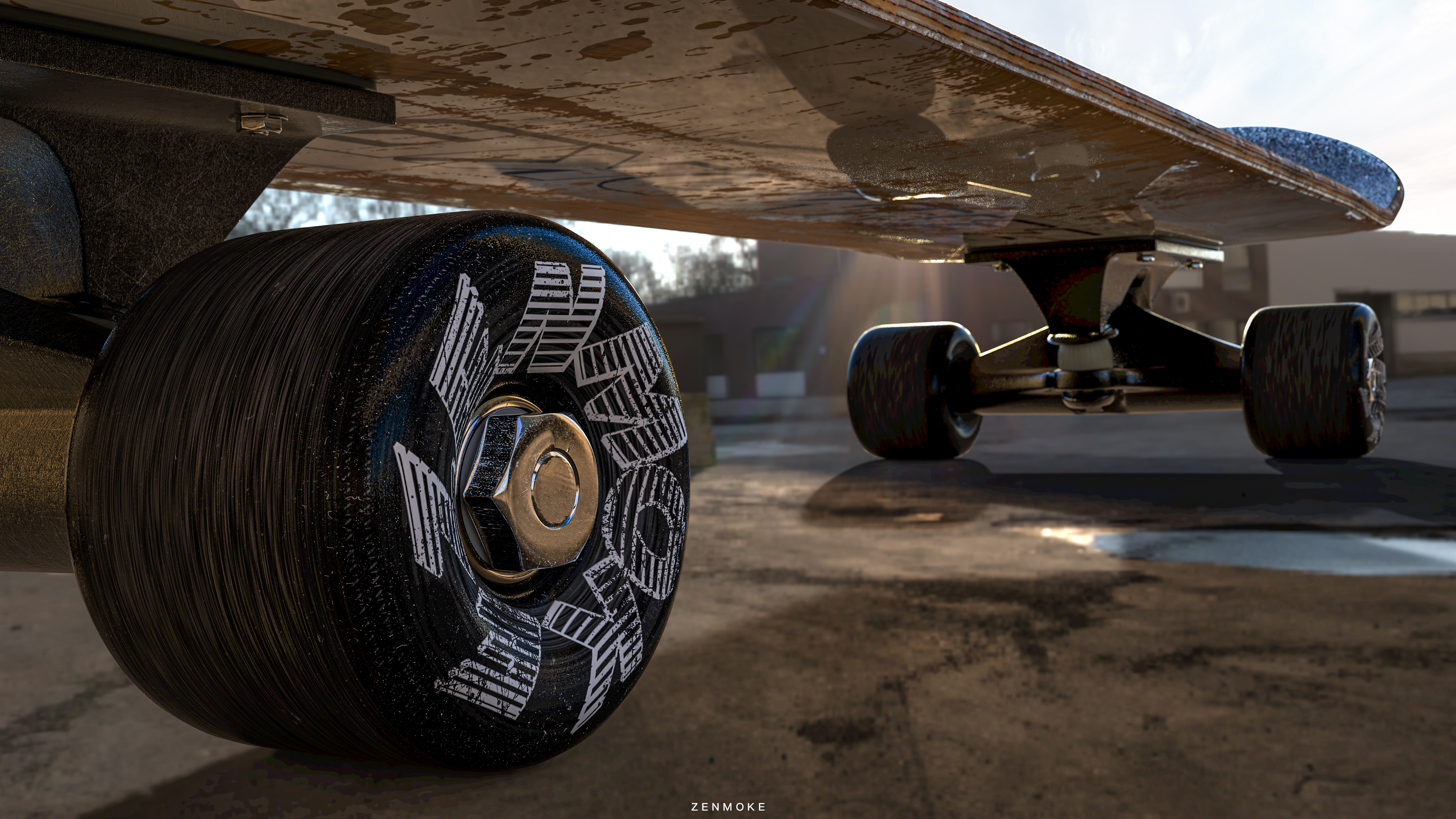 ZENMOKE，keyshot，Keyshot rendering，Render collection，3D rendering，Product rendering，industrial design，product design，