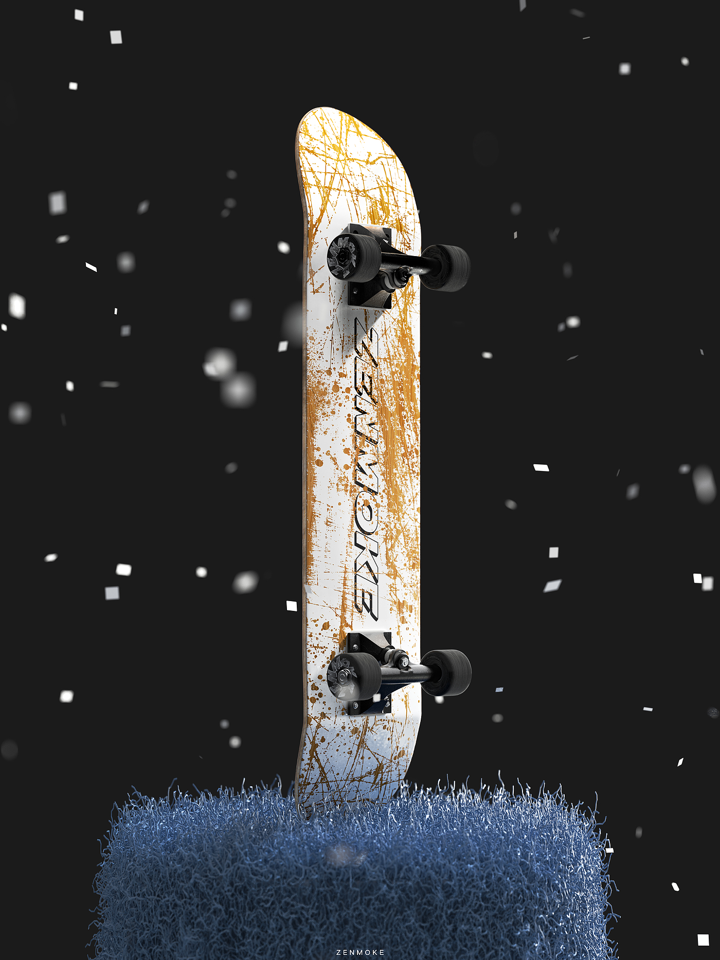 ZENMOKE，keyshot，Keyshot rendering，Render collection，3D rendering，Product rendering，industrial design，product design，