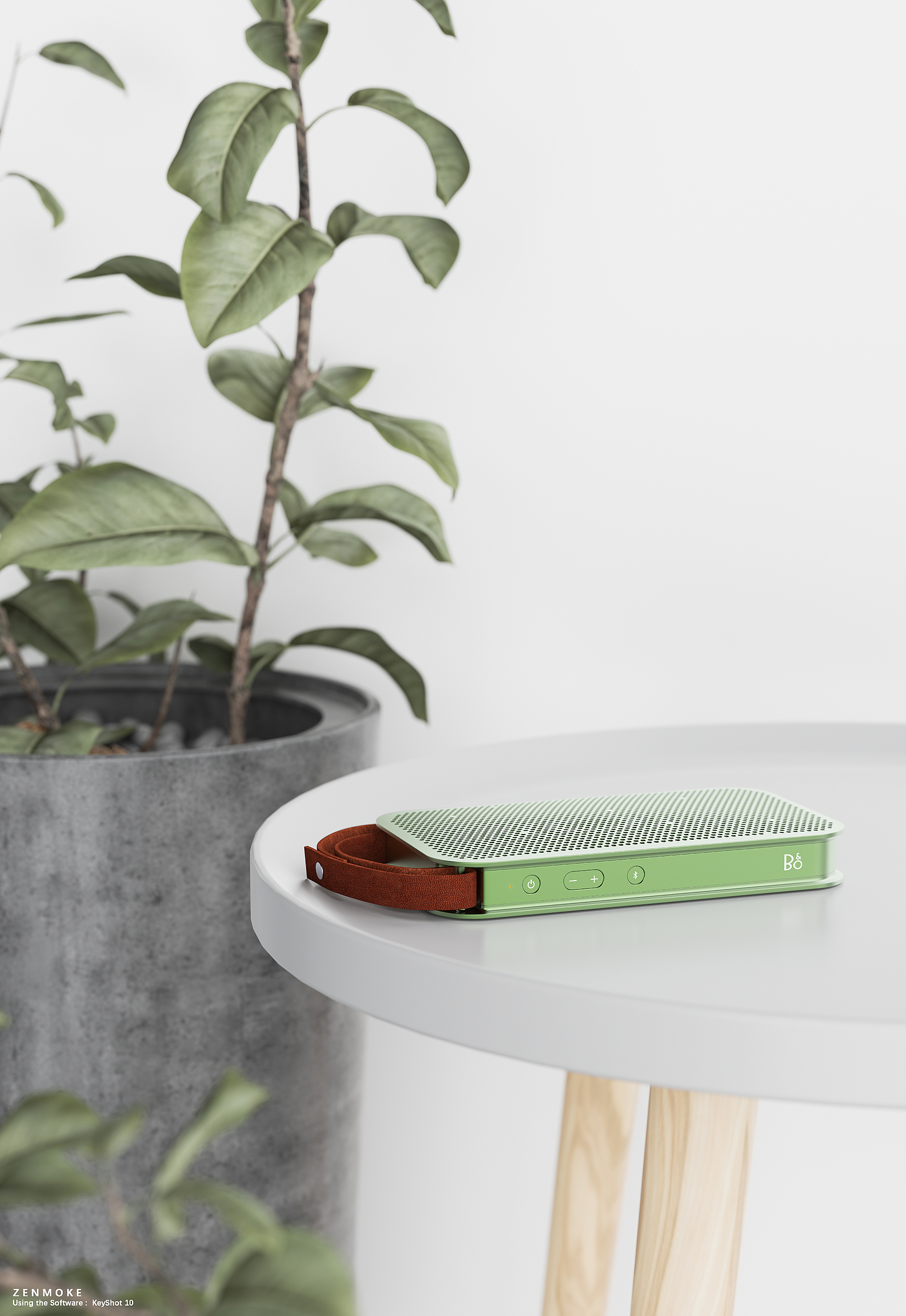 ZENMOKE，keyshot，Keyshot rendering，Render collection，3D rendering，Product rendering，industrial design，product design，