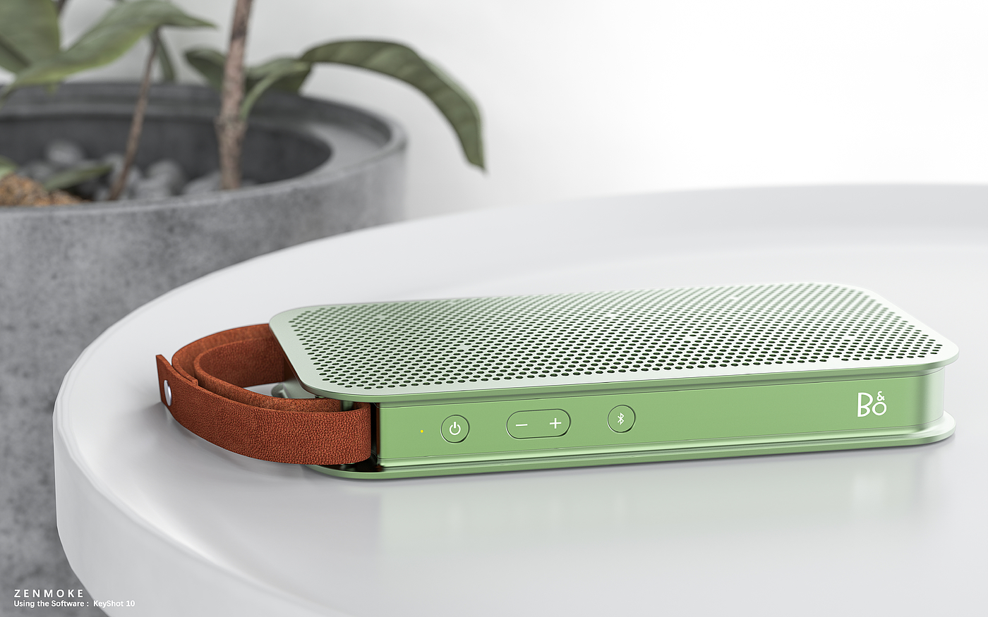 ZENMOKE，keyshot，Keyshot rendering，Render collection，3D rendering，Product rendering，industrial design，product design，