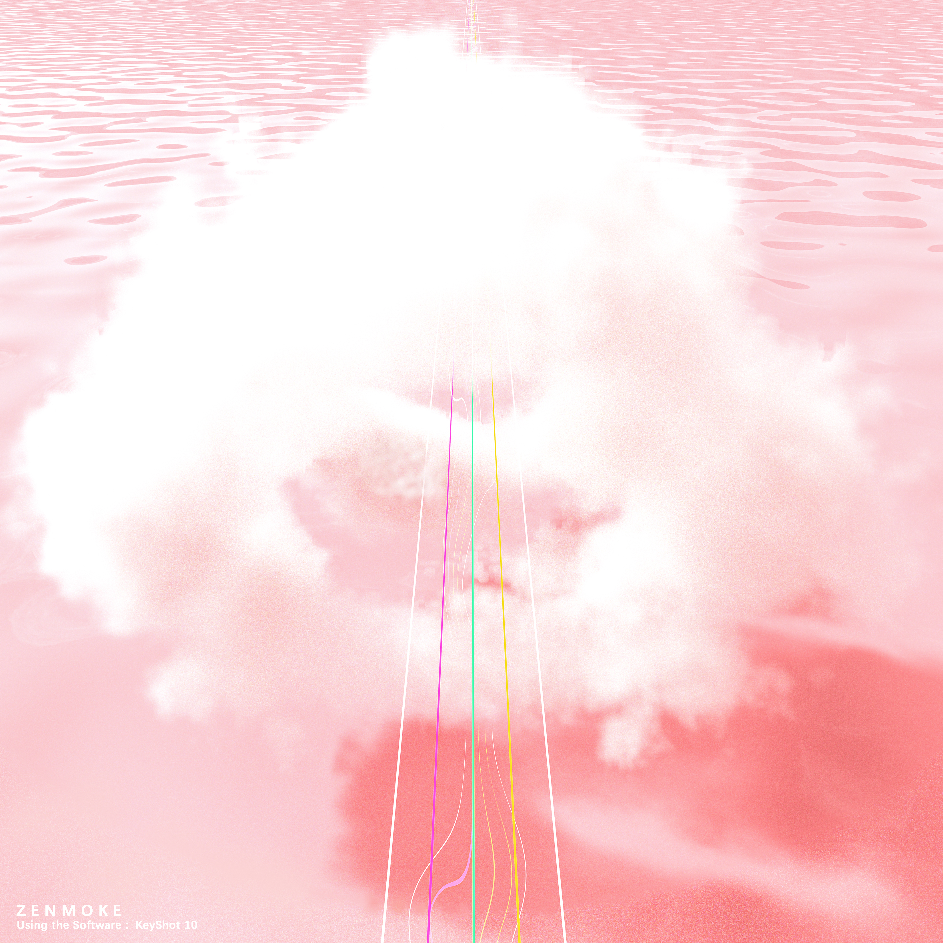 ZENMOKE，keyshot，Keyshot rendering，Render collection，3D rendering，Product rendering，industrial design，product design，