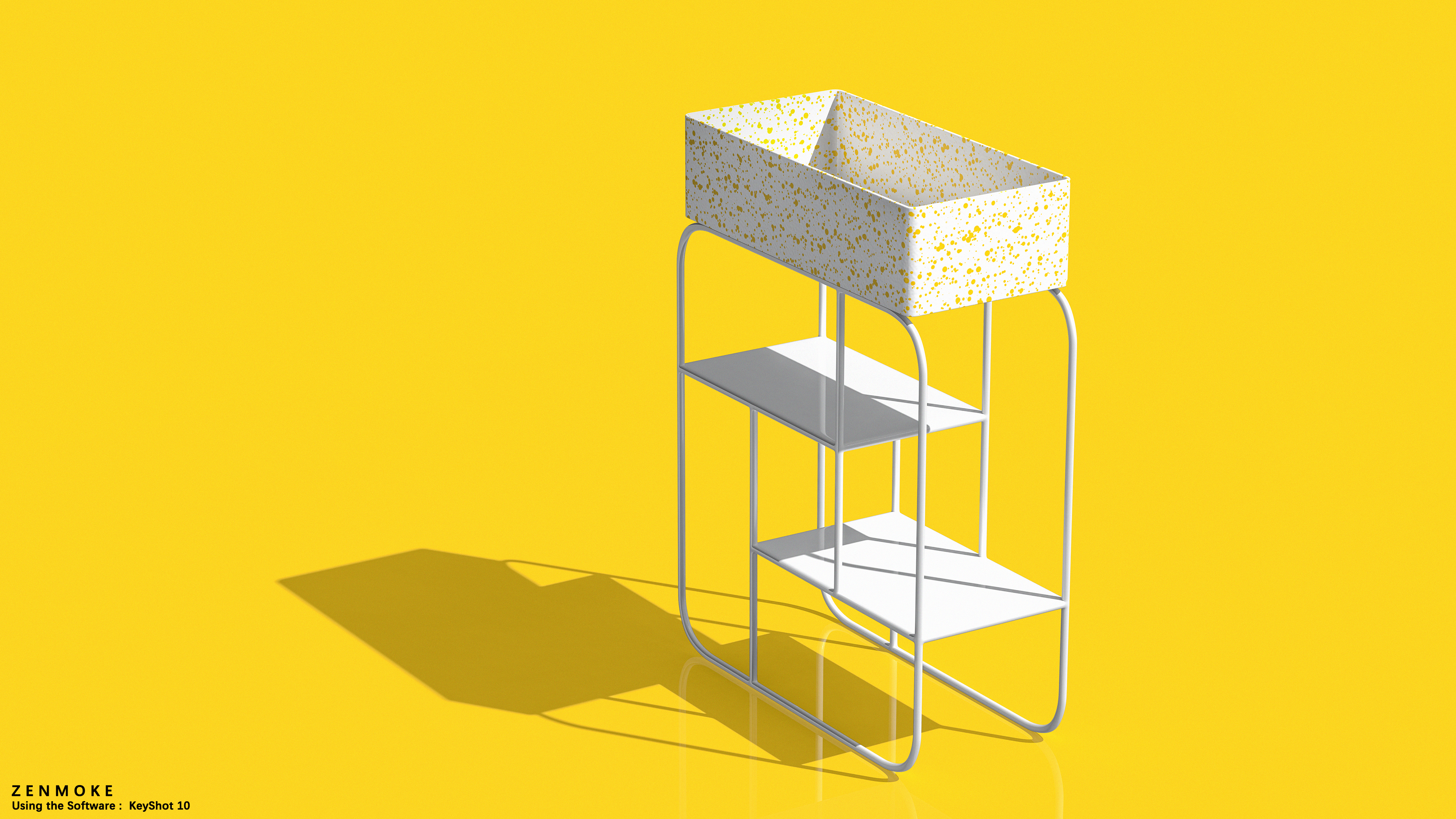 ZENMOKE，keyshot，Keyshot rendering，Render collection，3D rendering，Product rendering，industrial design，product design，