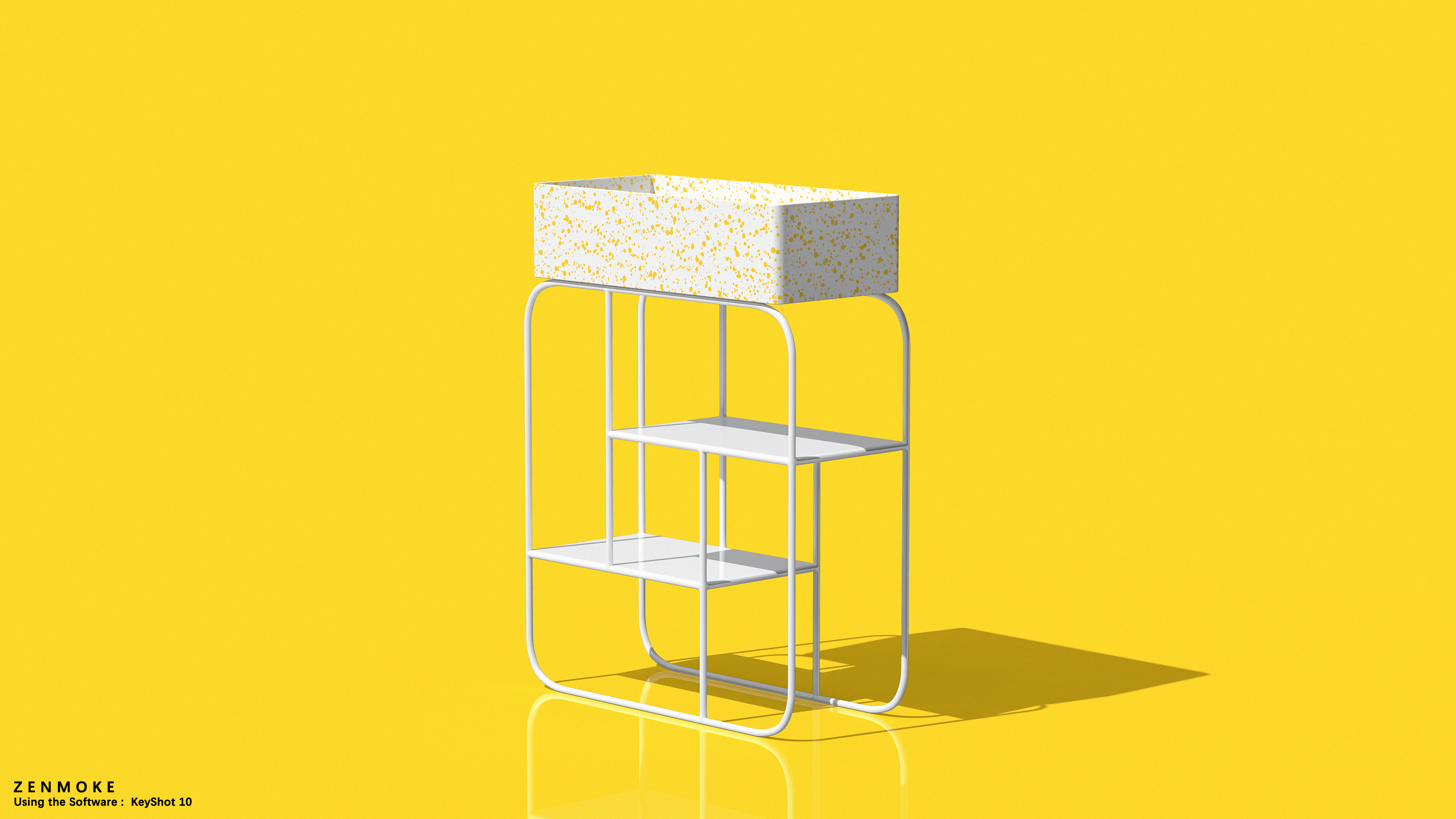 ZENMOKE，keyshot，Keyshot rendering，Render collection，3D rendering，Product rendering，industrial design，product design，