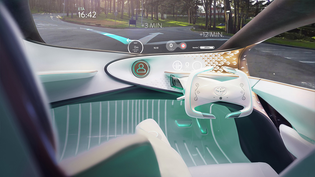 Toyota，CES，Near future，