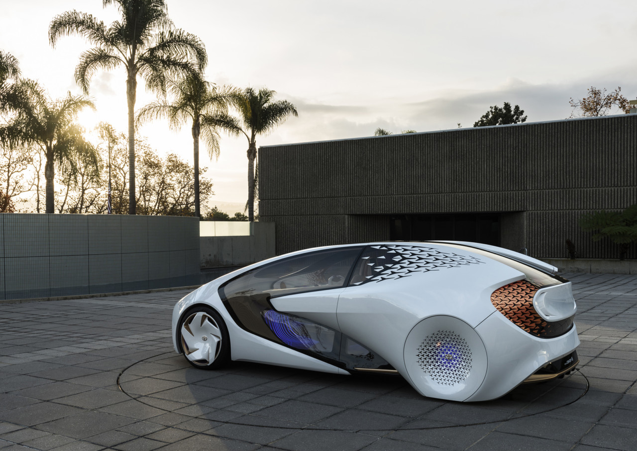 Toyota，CES，Near future，