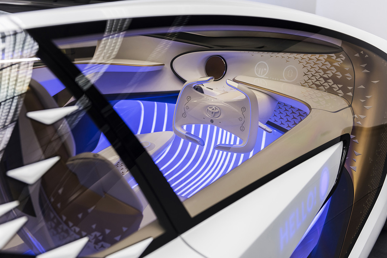 Toyota，CES，Near future，