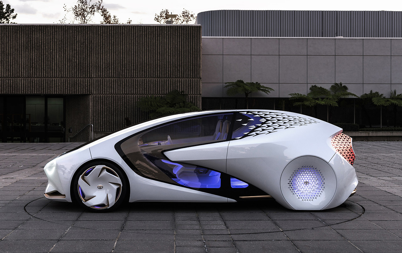 Toyota，CES，Near future，
