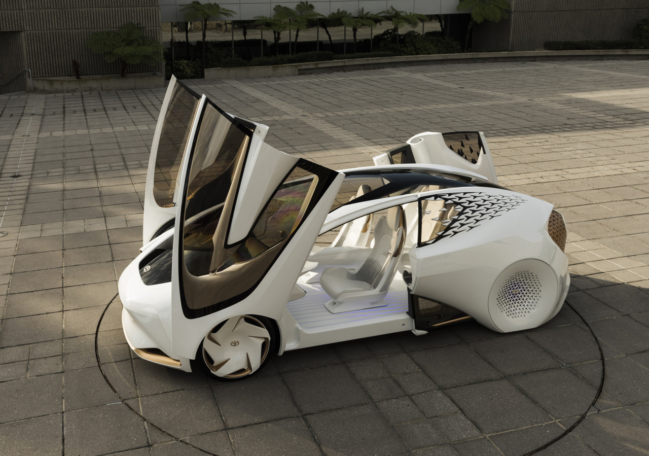 Toyota，CES，Near future，