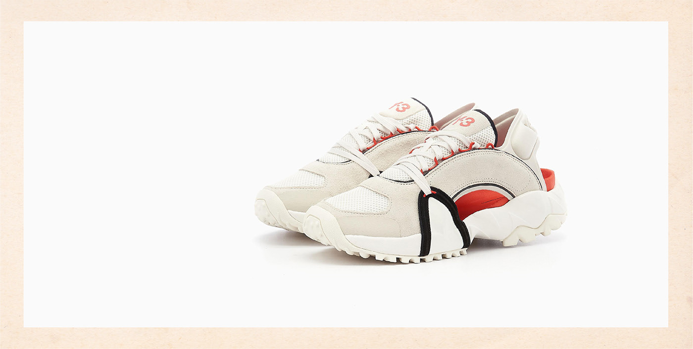 Y-3，Sandals，adidas，Net cloth，Notoma Sandal，