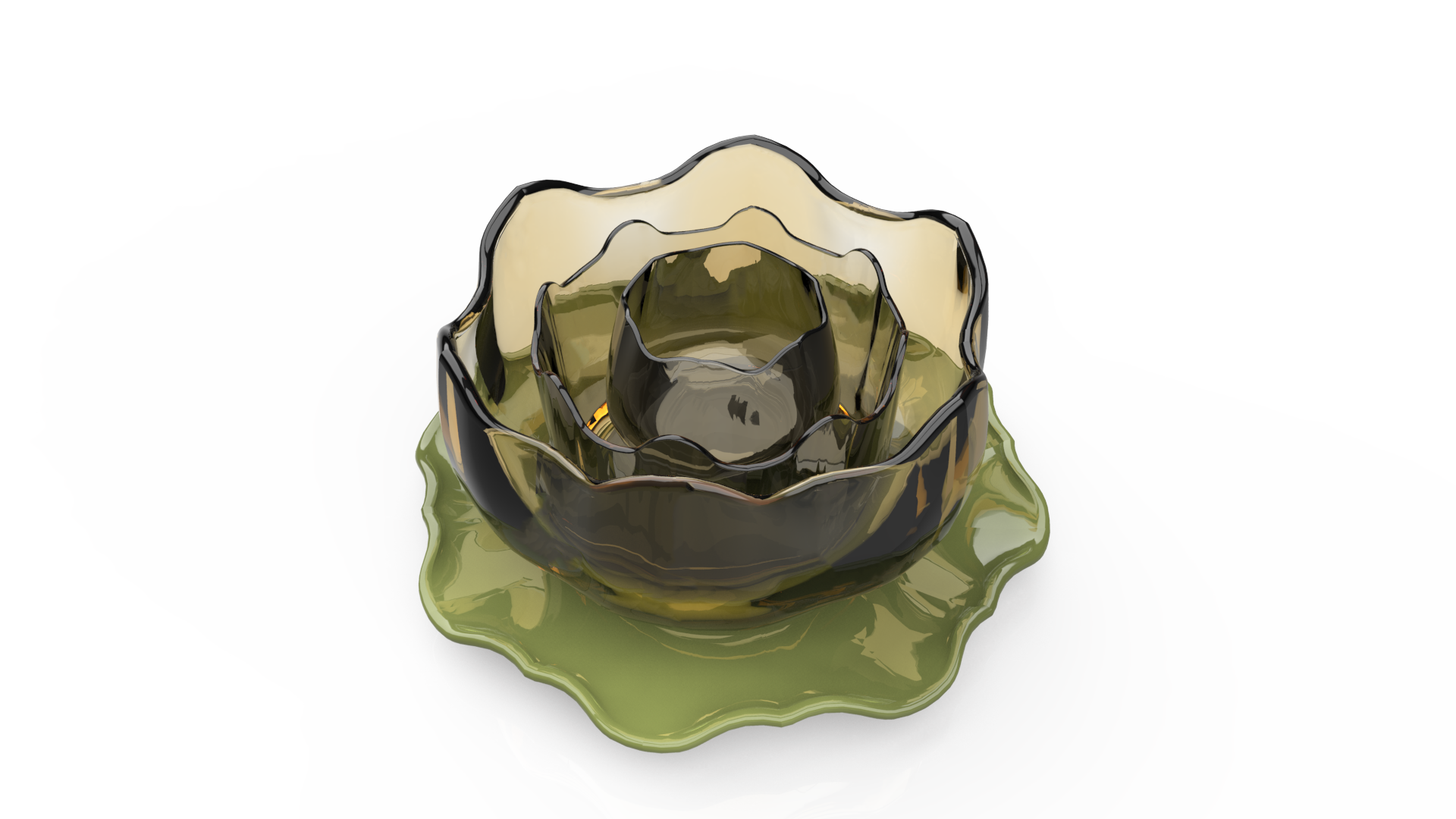 tableware，Lotus，