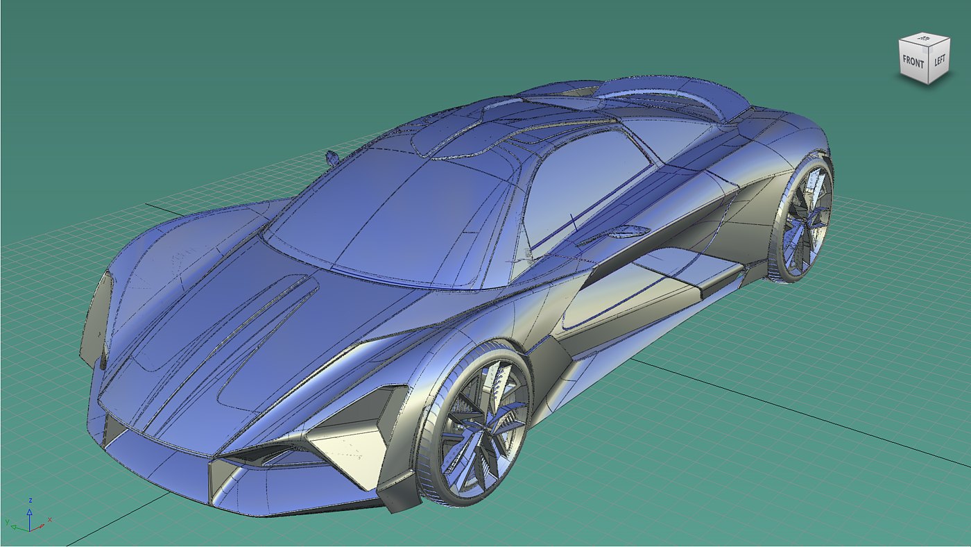 Automobile modeling，Automobile design，3D modeling，Alias modeling，vred，