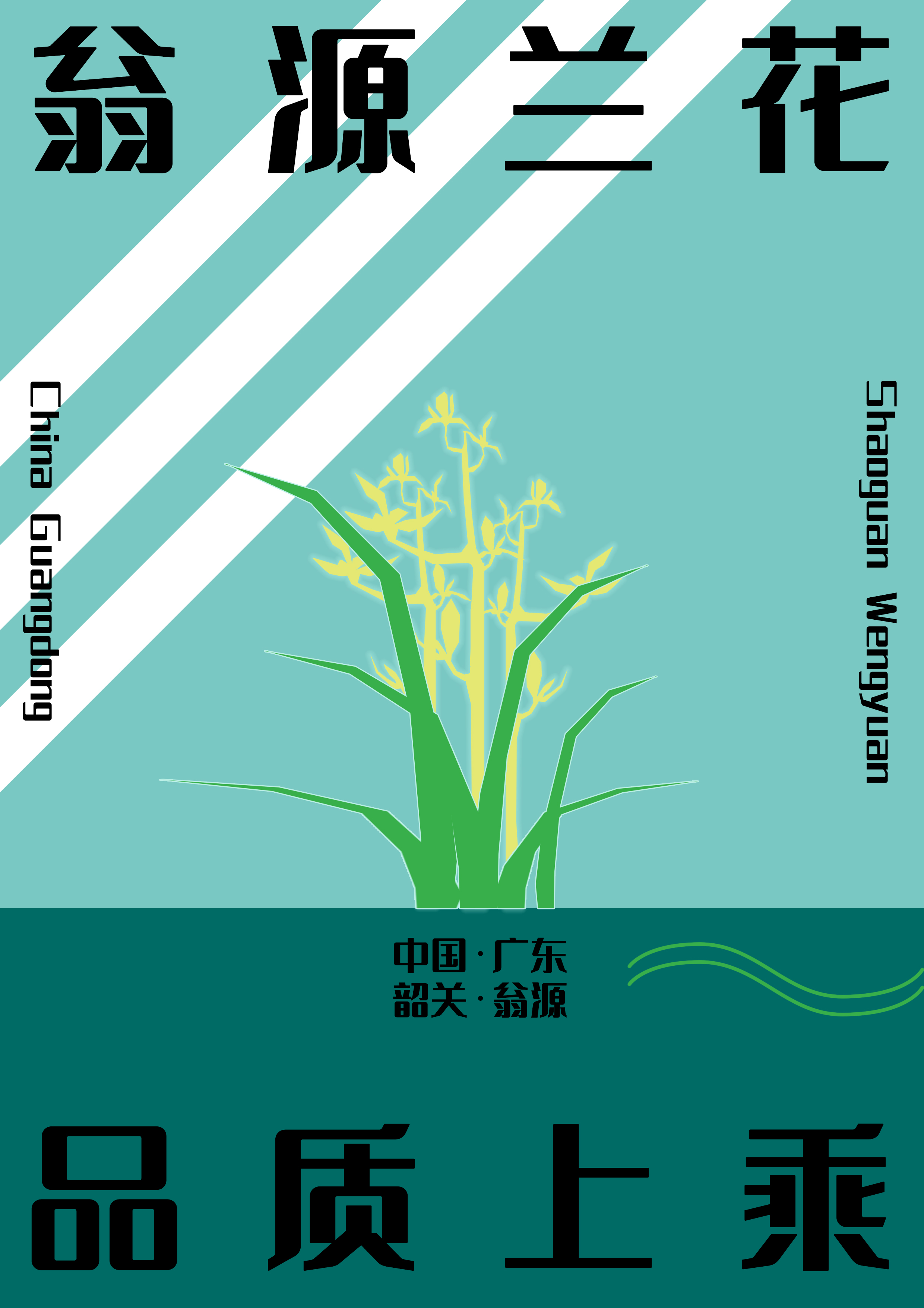 Cultural creation，packing，appearance，orchid，reticule，