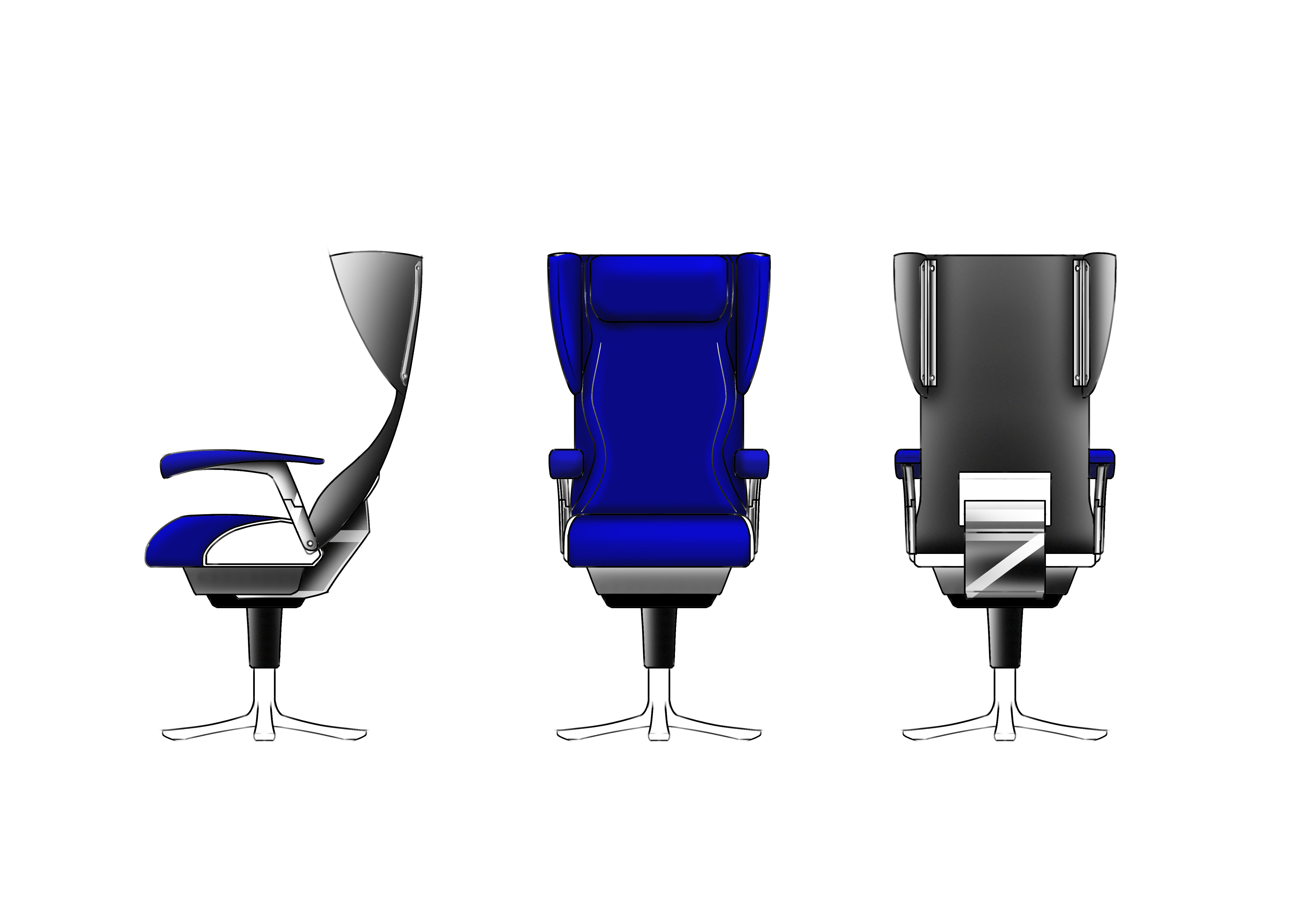 chair，Office chair，modelling，sketch，