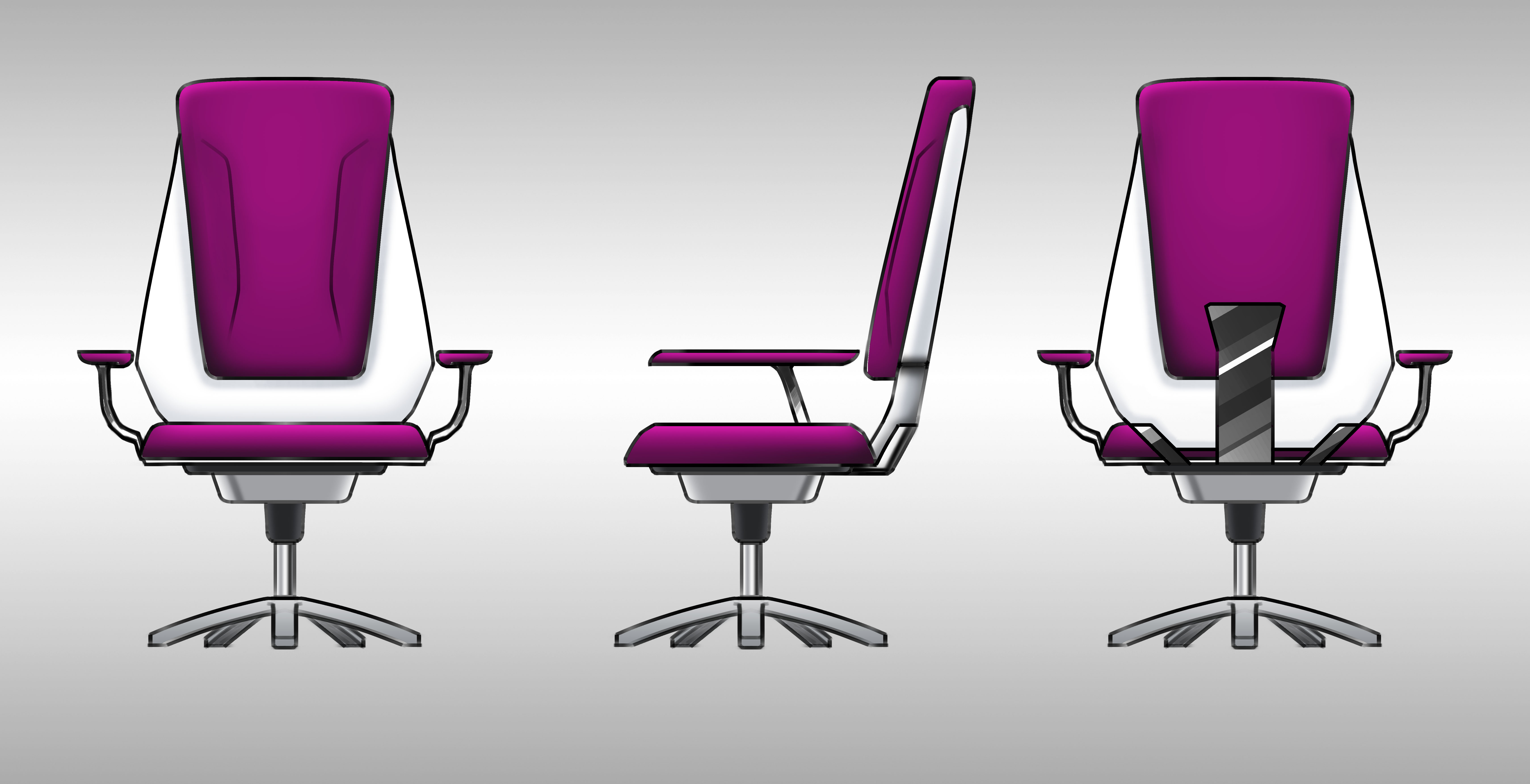 chair，Office chair，modelling，sketch，