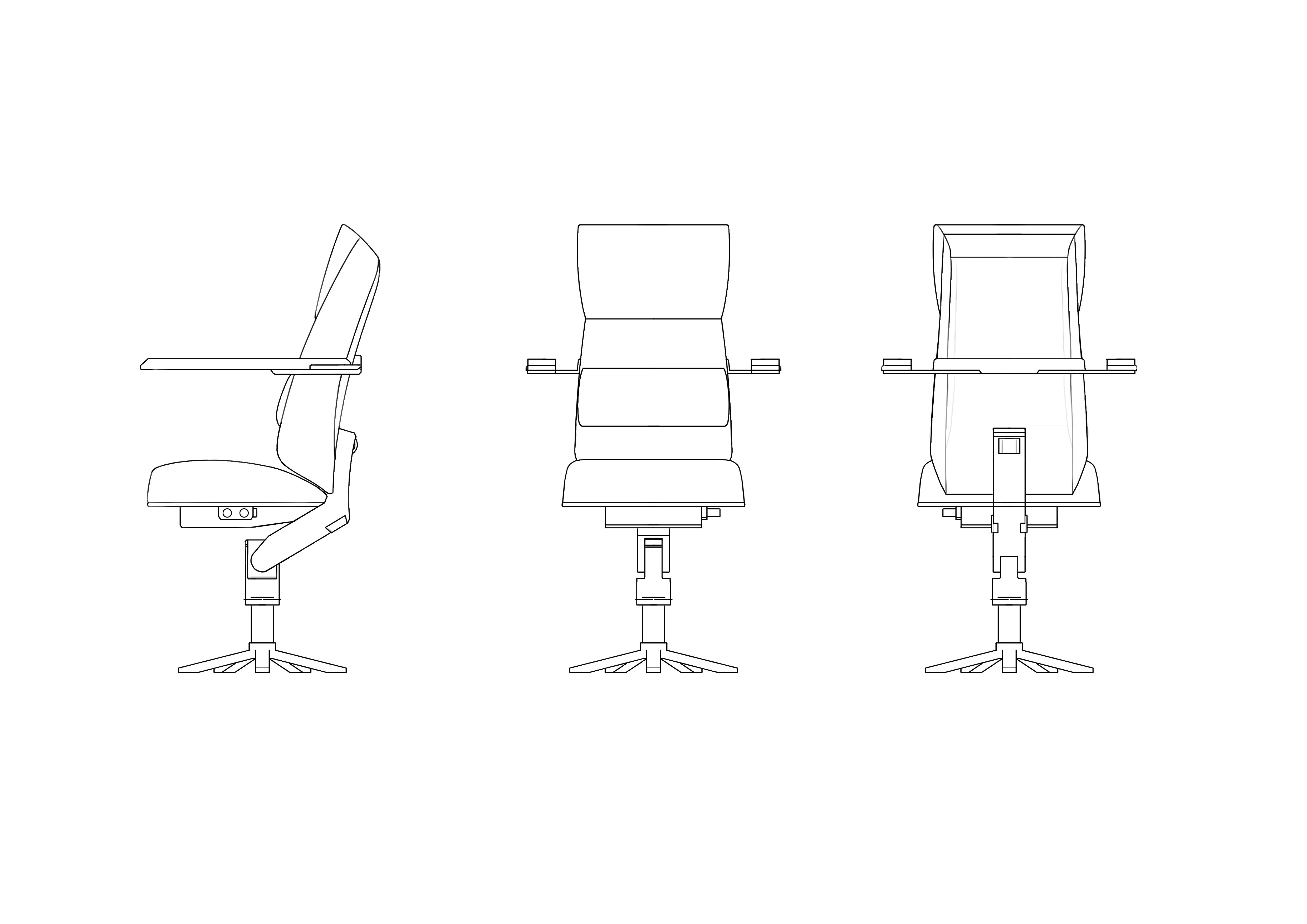 chair，Office chair，modelling，sketch，