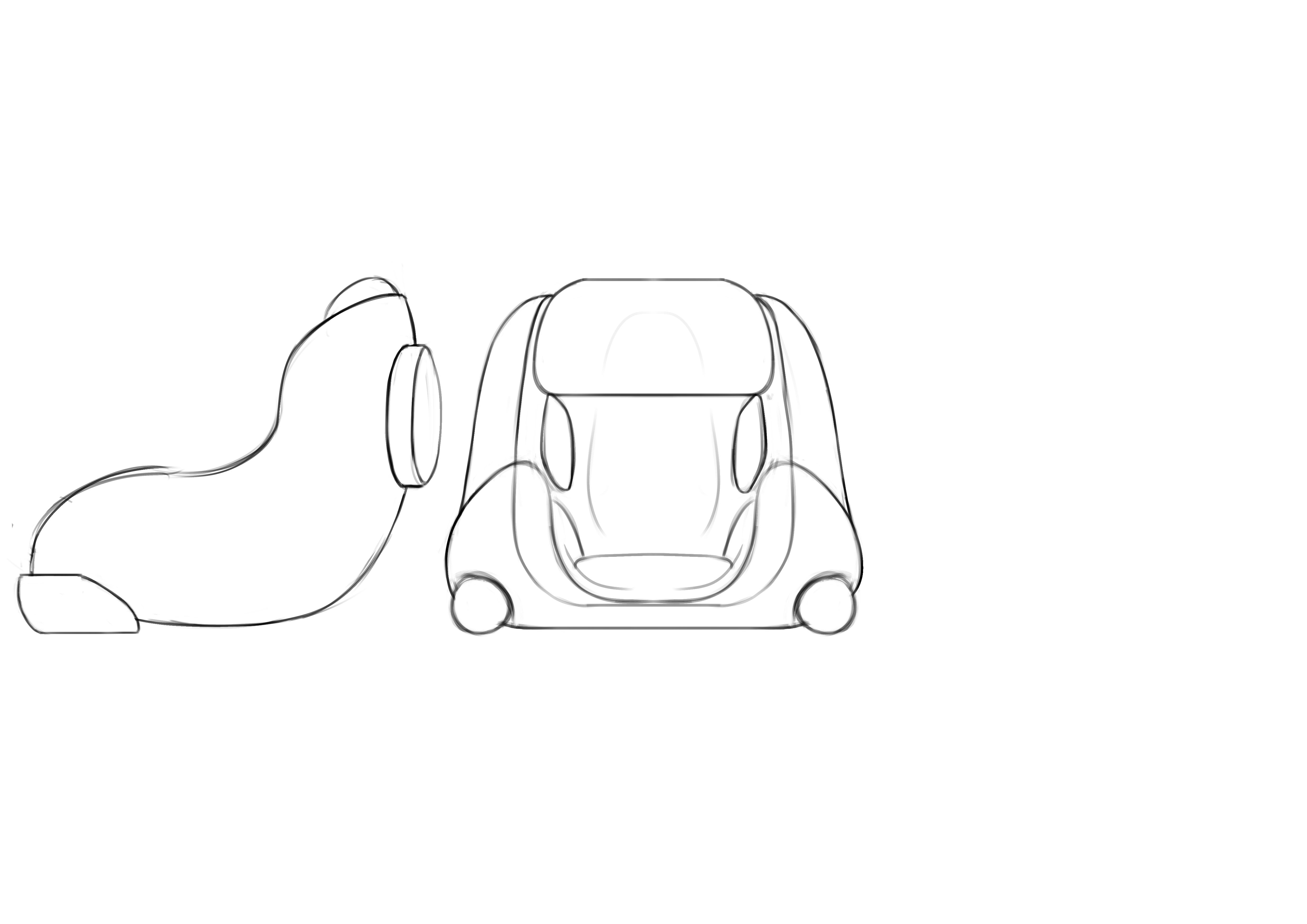 chair，Office chair，modelling，sketch，