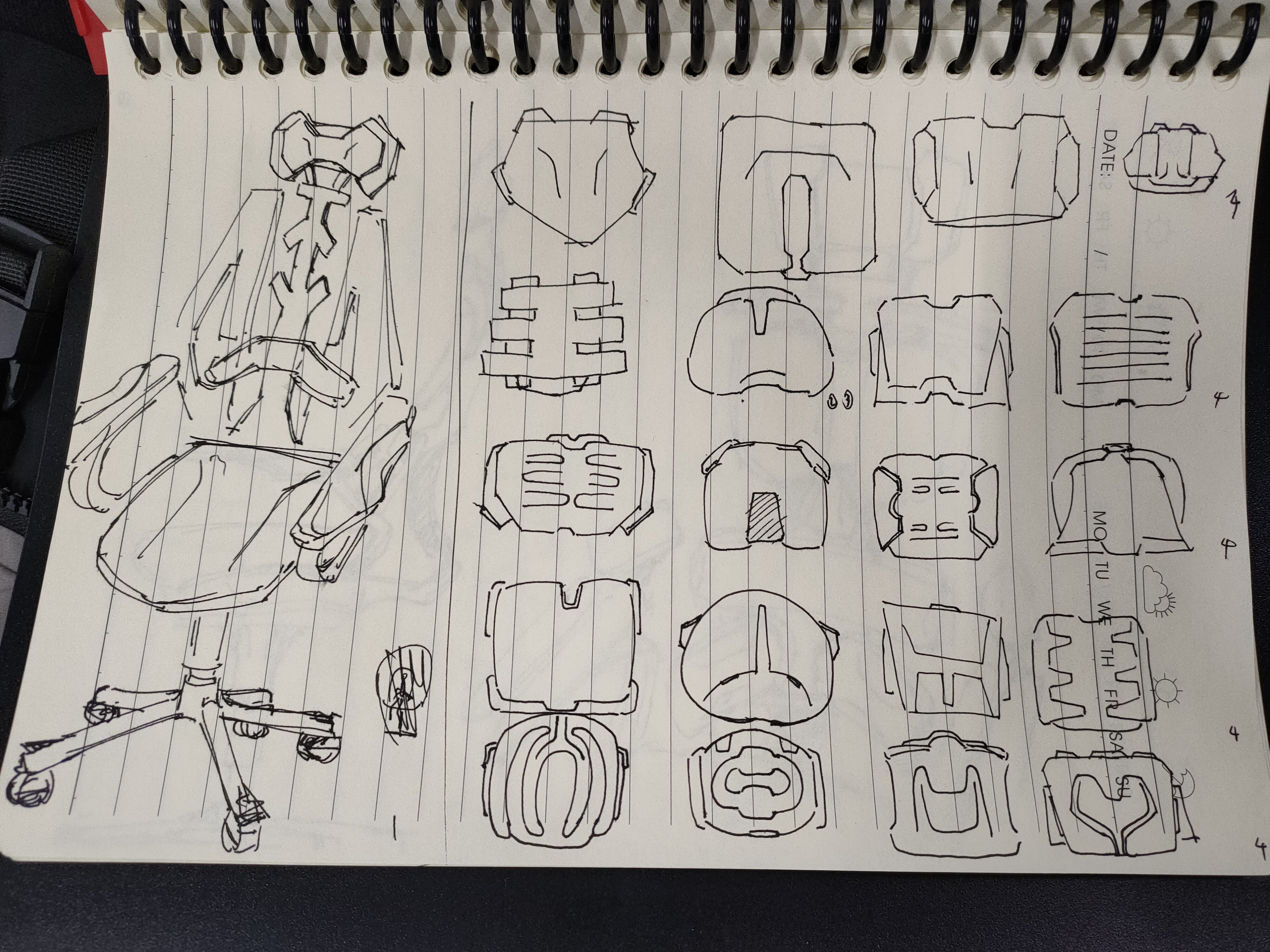 chair，Office chair，modelling，sketch，