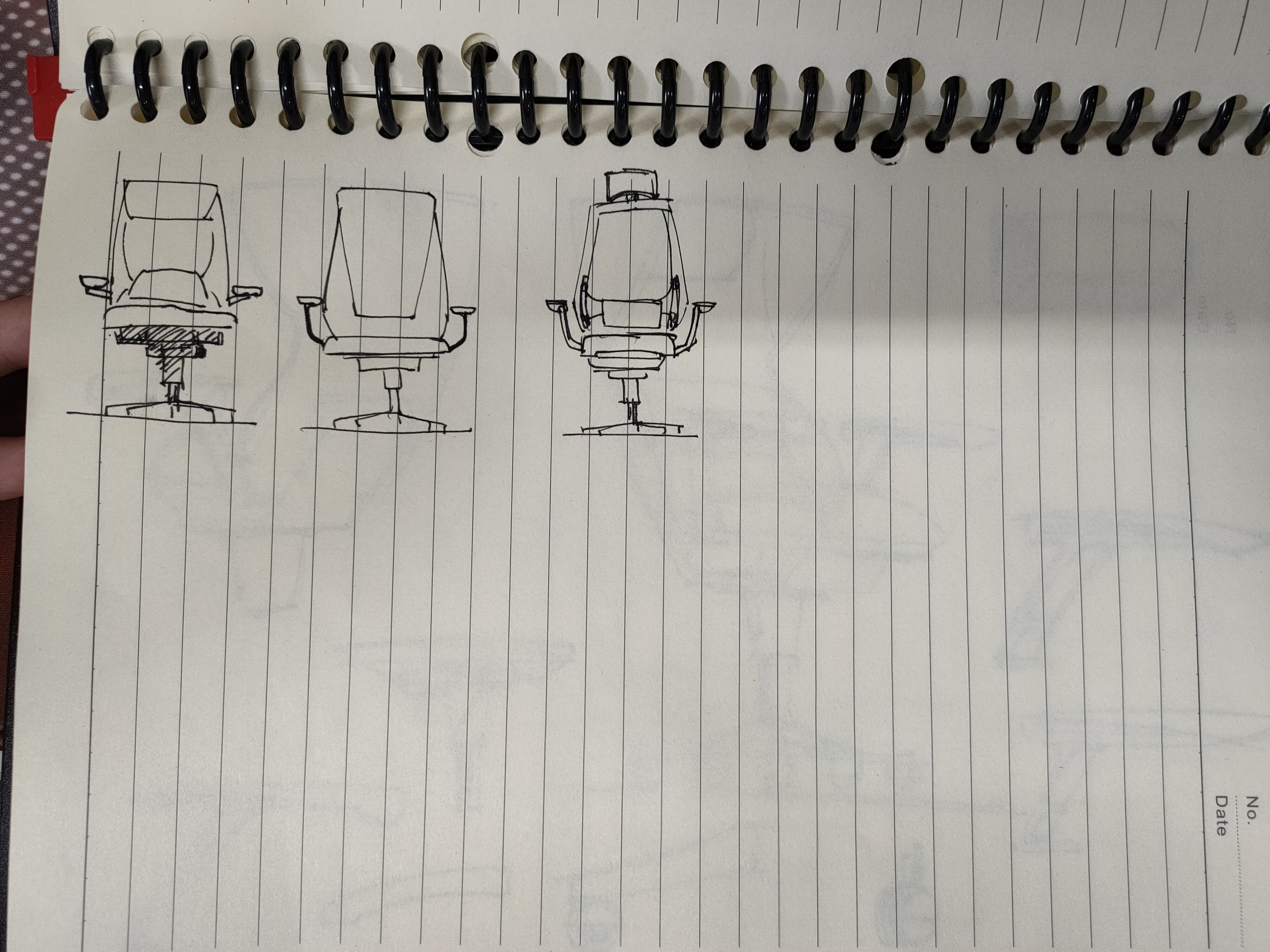 chair，Office chair，modelling，sketch，