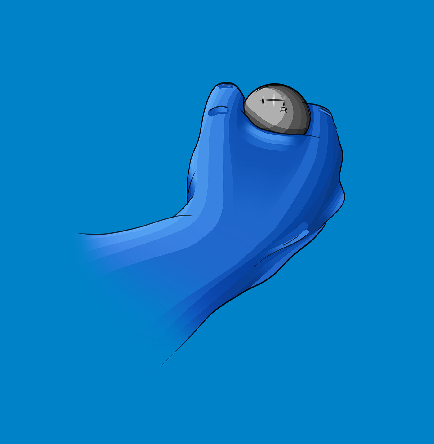 Hand drawn，gesture，sketch，Hand shape，Ubee ，