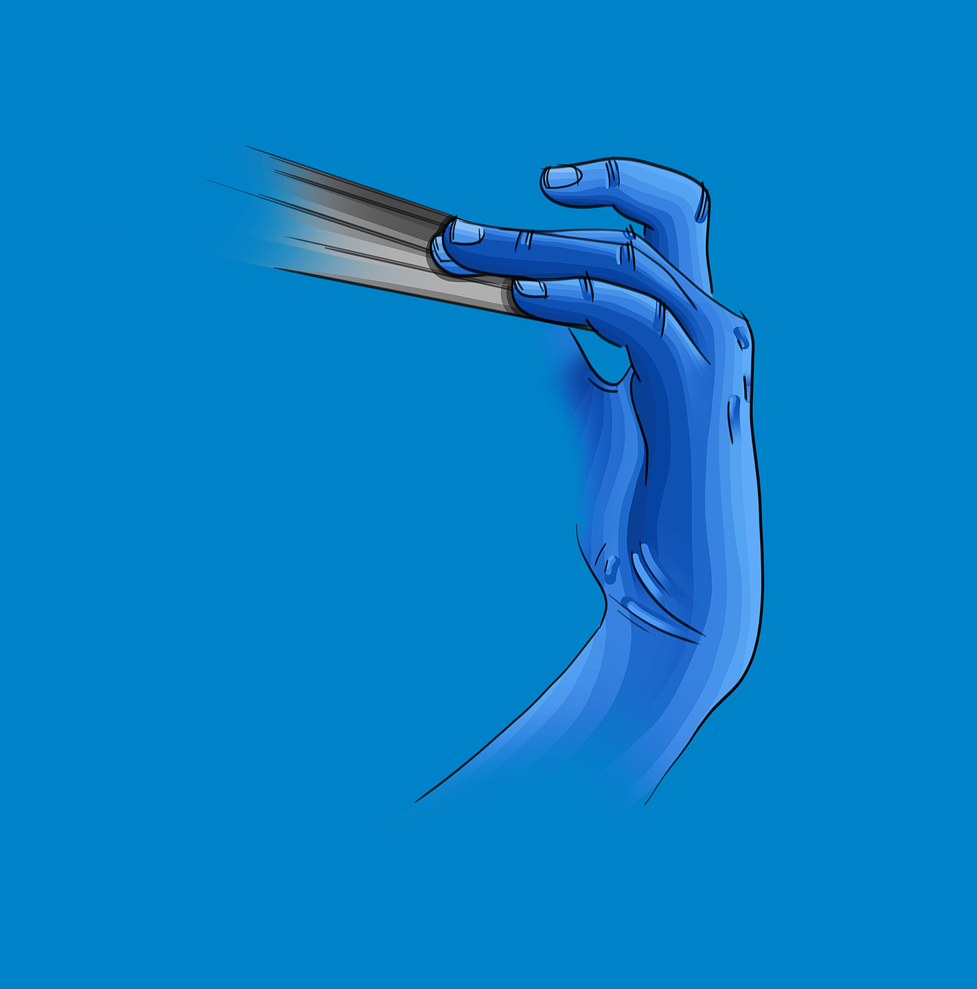 Hand drawn，gesture，sketch，Hand shape，Ubee ，