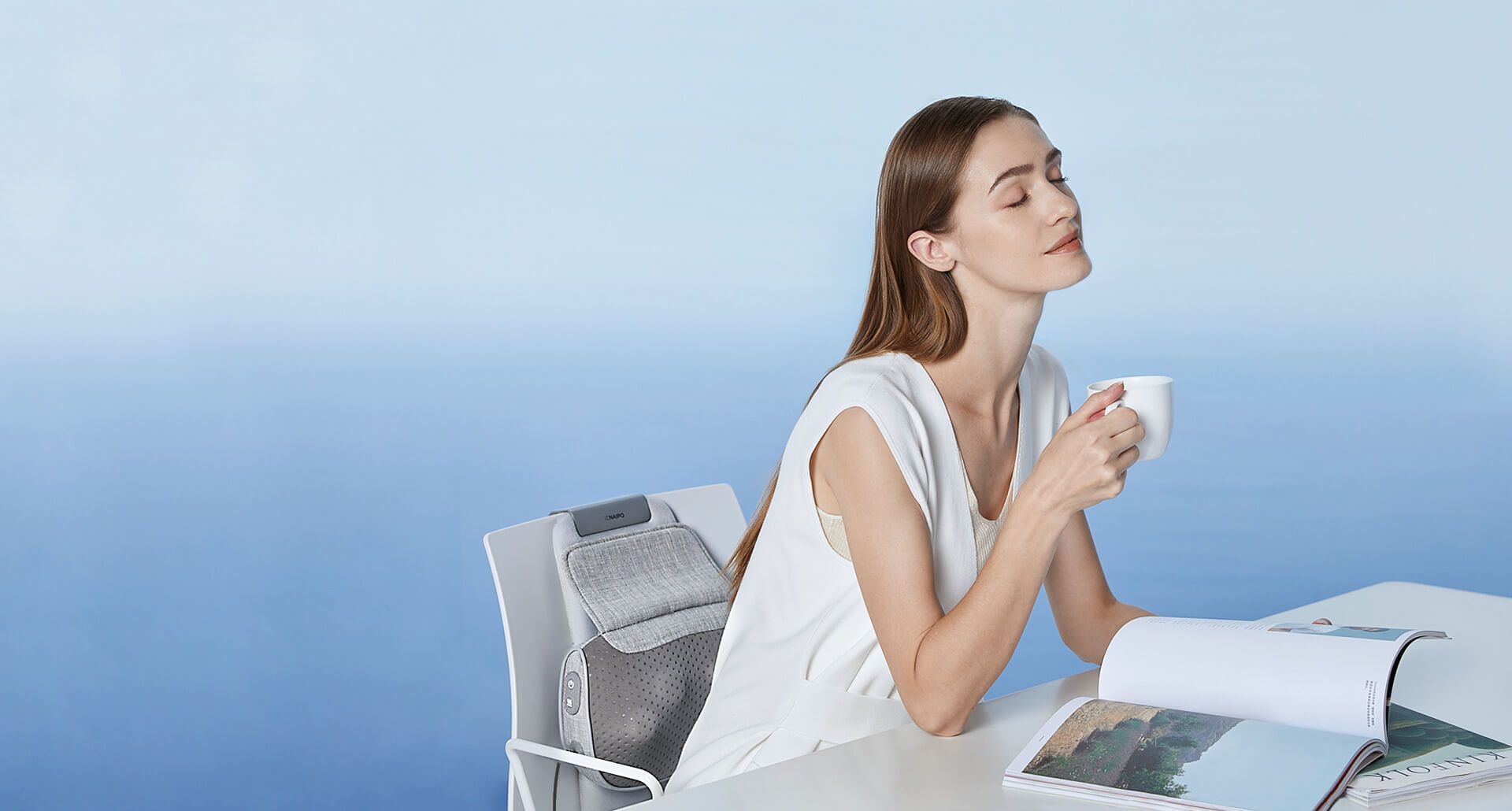 2021 red dot product design award，NAIPO，NAIPO oPillow，Back Massager ，