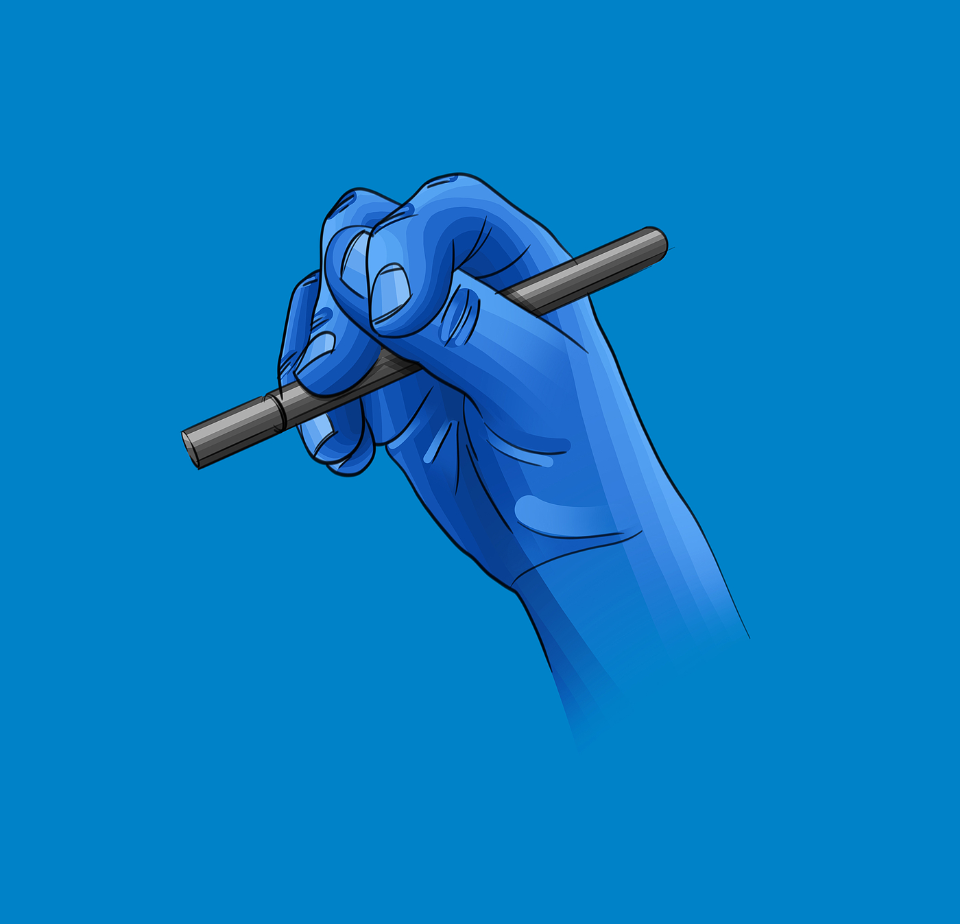 Hand drawn，gesture，sketch，Hand shape，Ubee ，